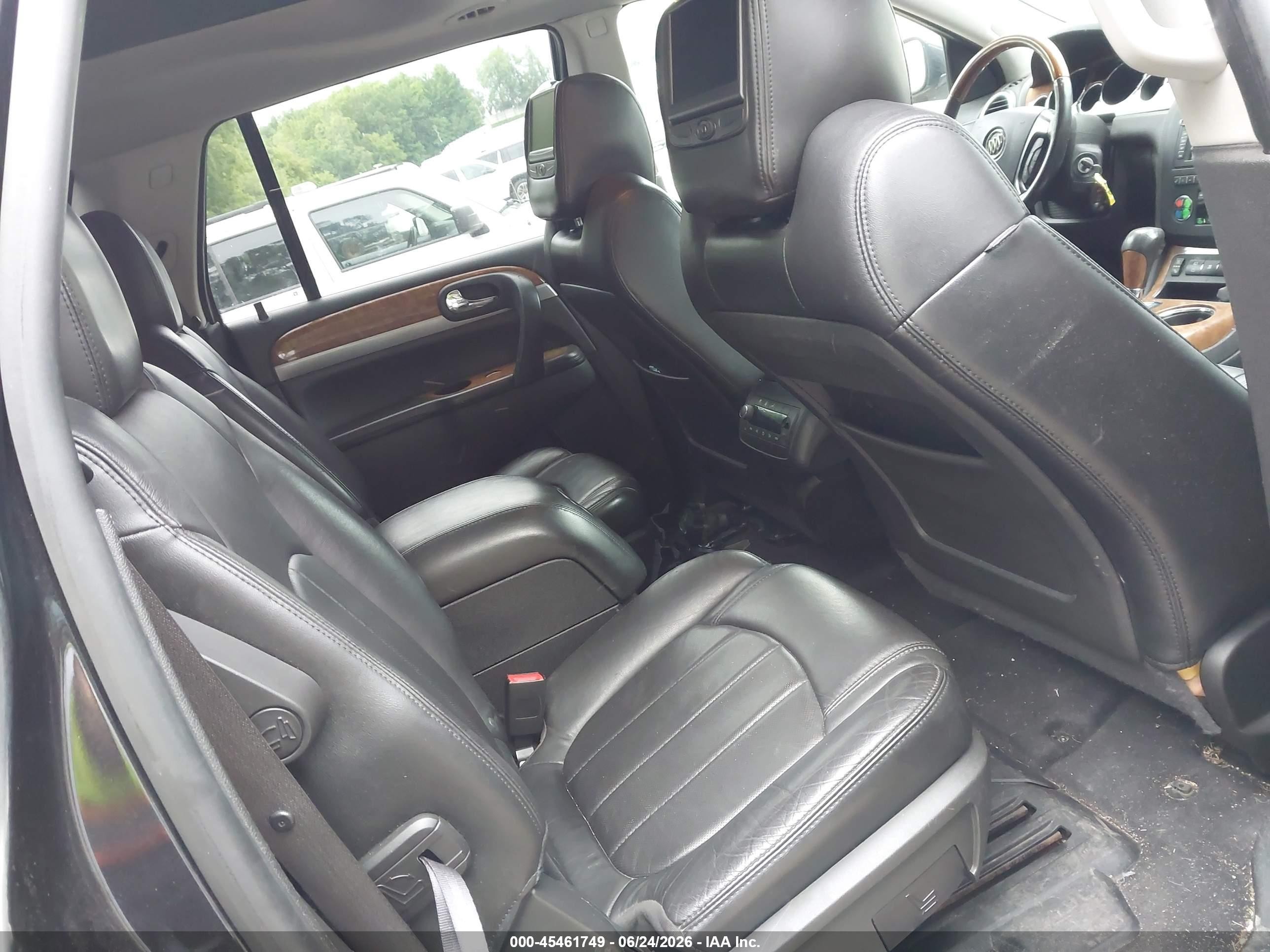 2011 Buick Enclave 2xl Черный vin: 5GAKVCED6BJ281677