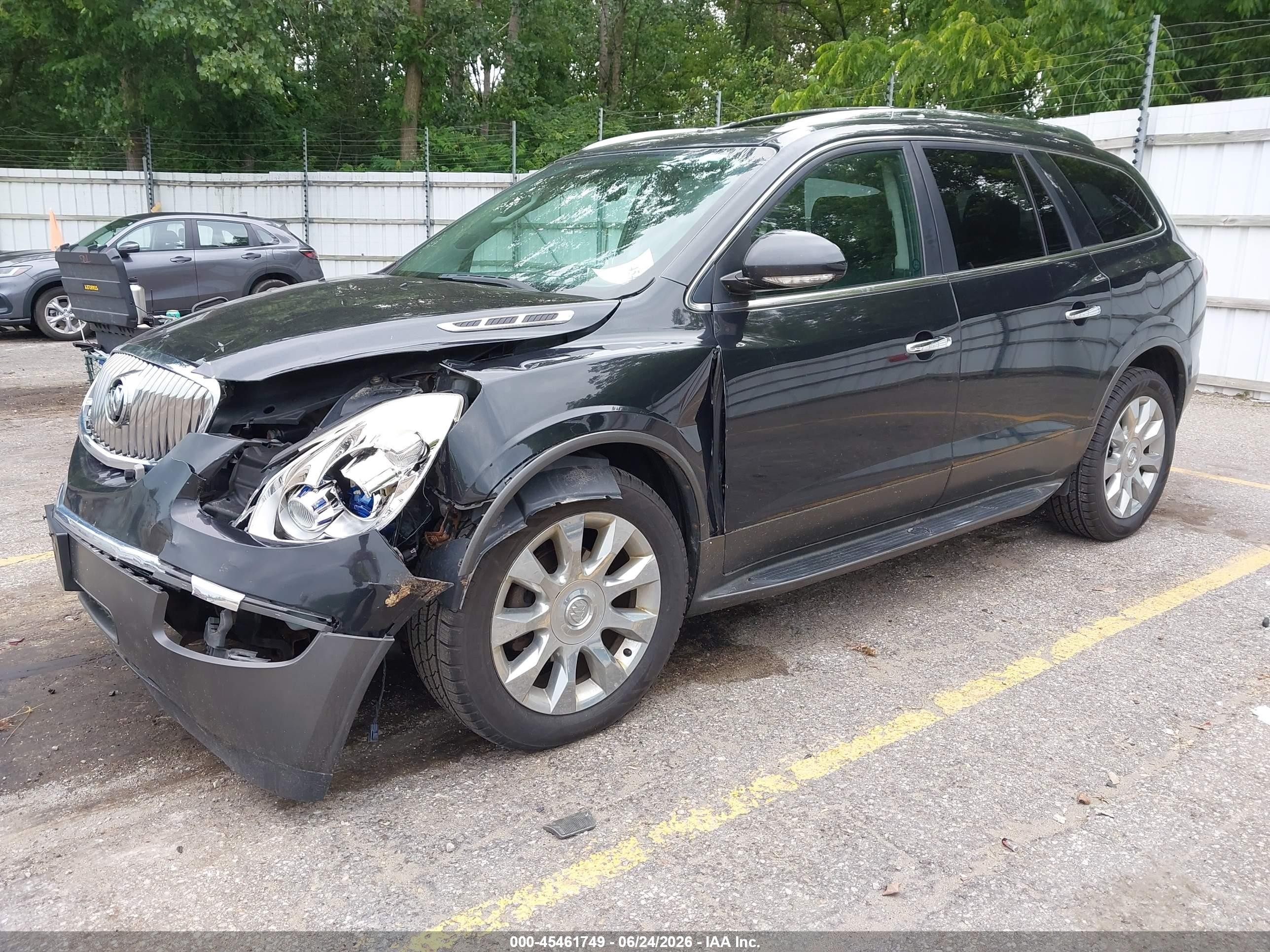 2011 Buick Enclave 2xl Черный vin: 5GAKVCED6BJ281677