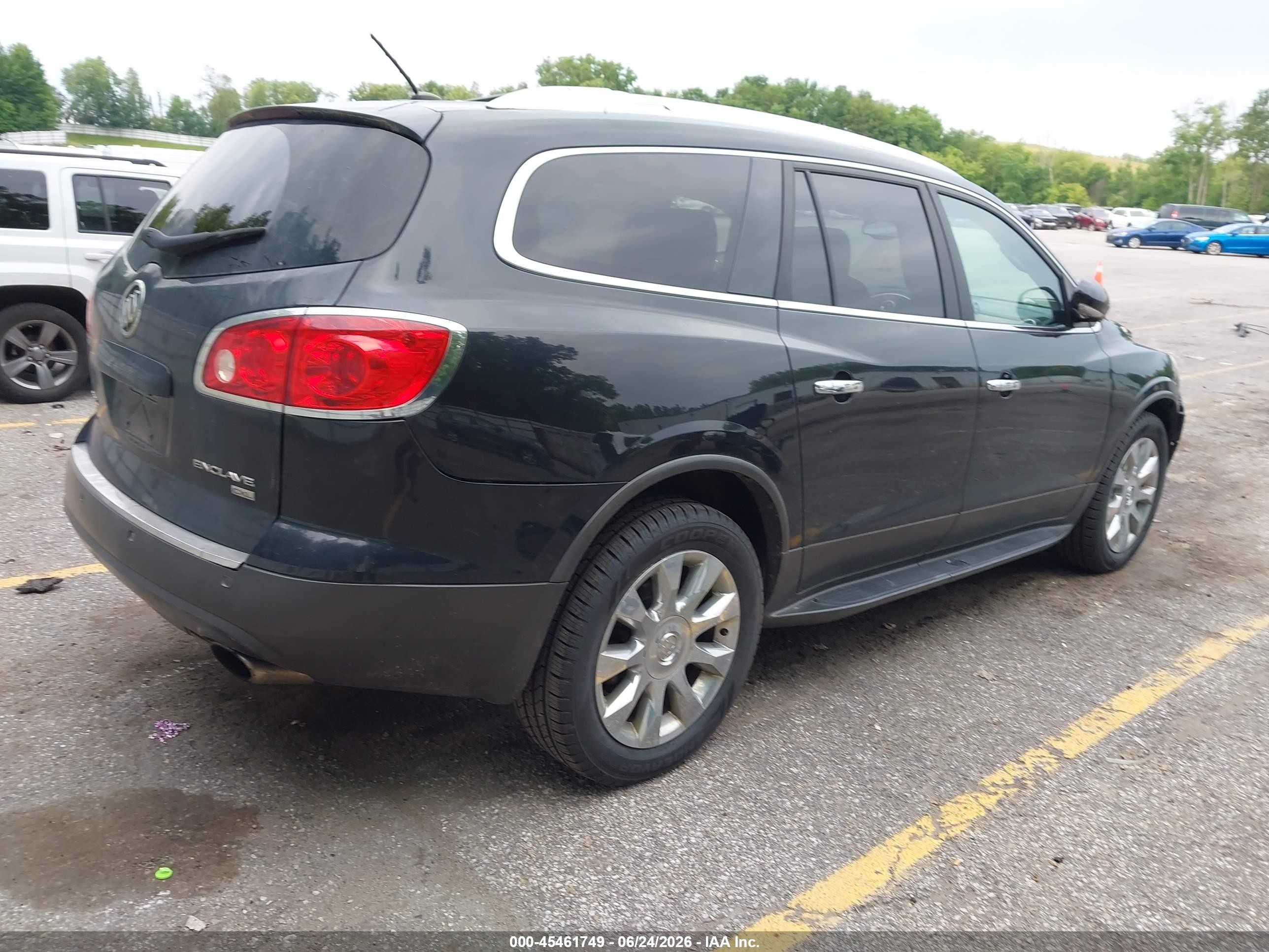 2011 Buick Enclave 2xl Черный vin: 5GAKVCED6BJ281677