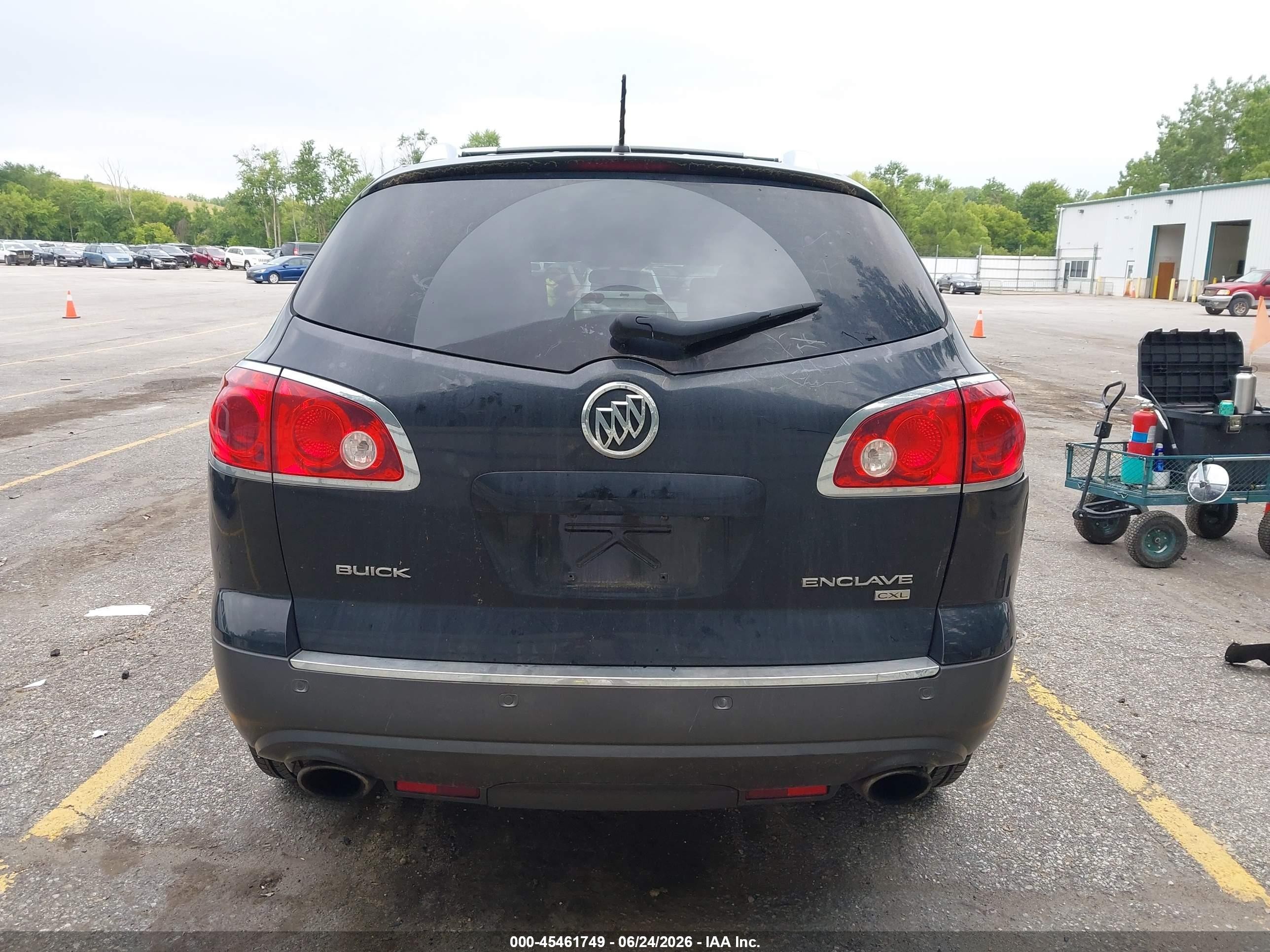2011 Buick Enclave 2xl Черный vin: 5GAKVCED6BJ281677