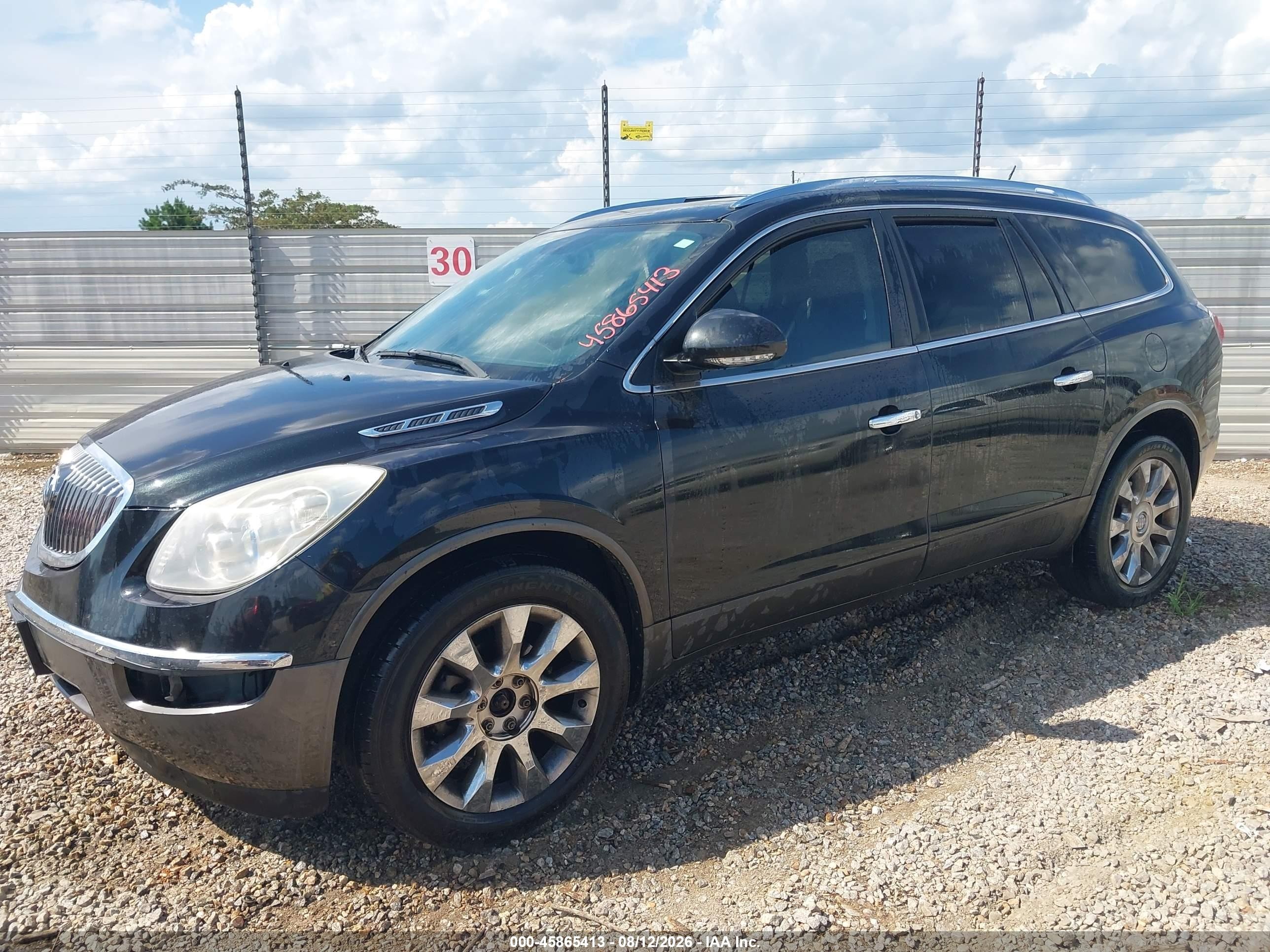 2011 Buick Enclave 2xl Черный vin: 5GAKVCED6BJ315181