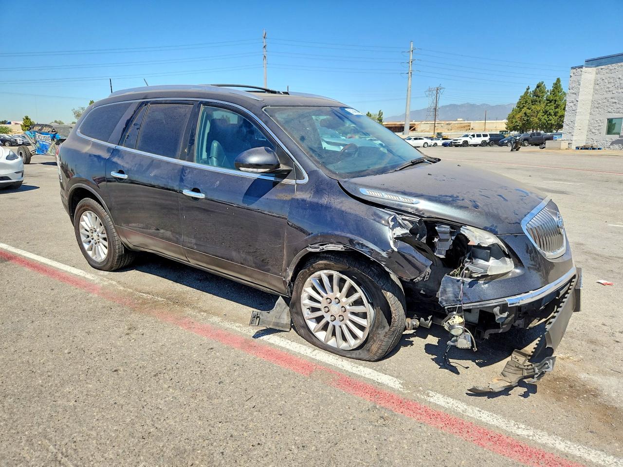 2012 Buick Enclave Black vin: 5GAKVCED6CJ239639