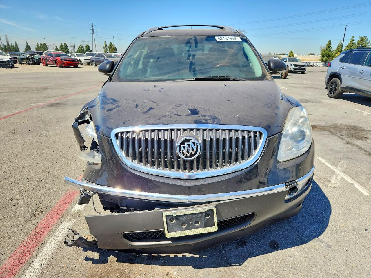 2012 Buick Enclave Black vin: 5GAKVCED6CJ239639