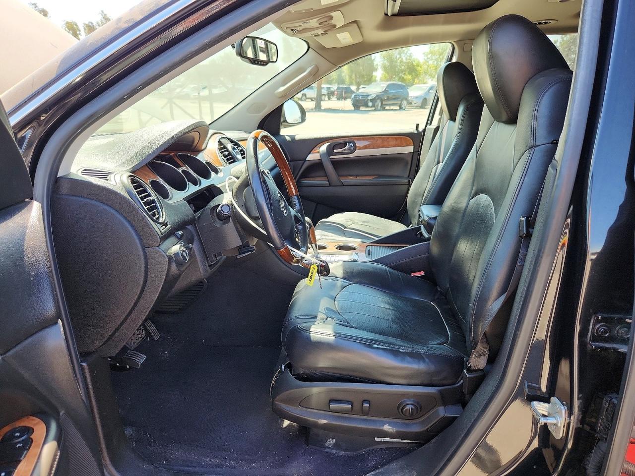 2012 Buick Enclave Black vin: 5GAKVCED6CJ239639