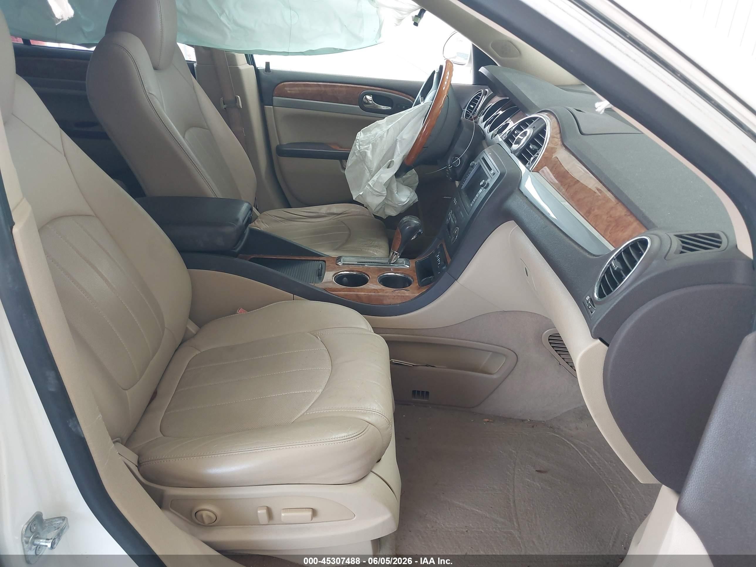 2011 Buick Enclave 2xl White vin: 5GAKVCED7BJ167428