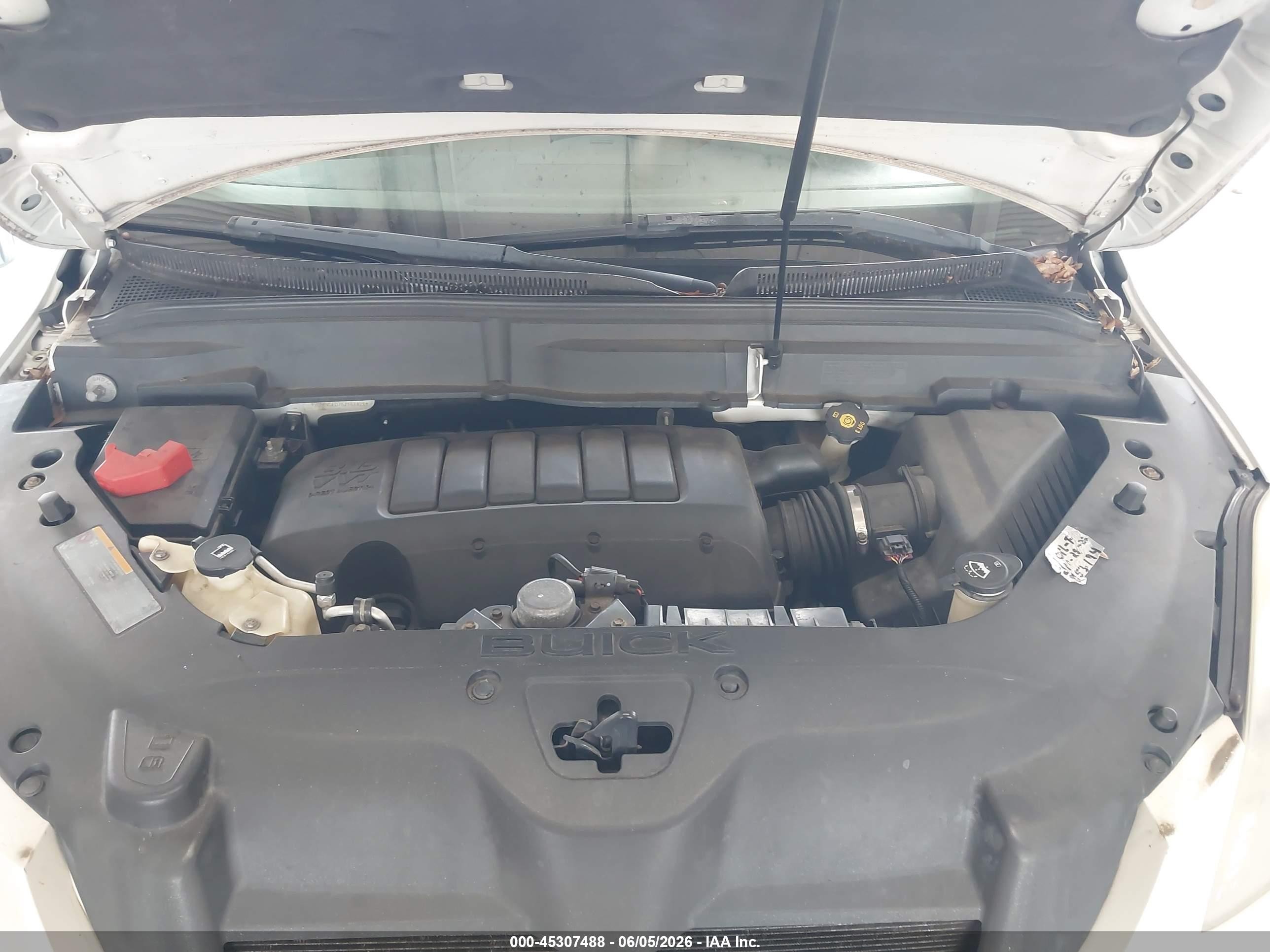 2011 Buick Enclave 2xl White vin: 5GAKVCED7BJ167428