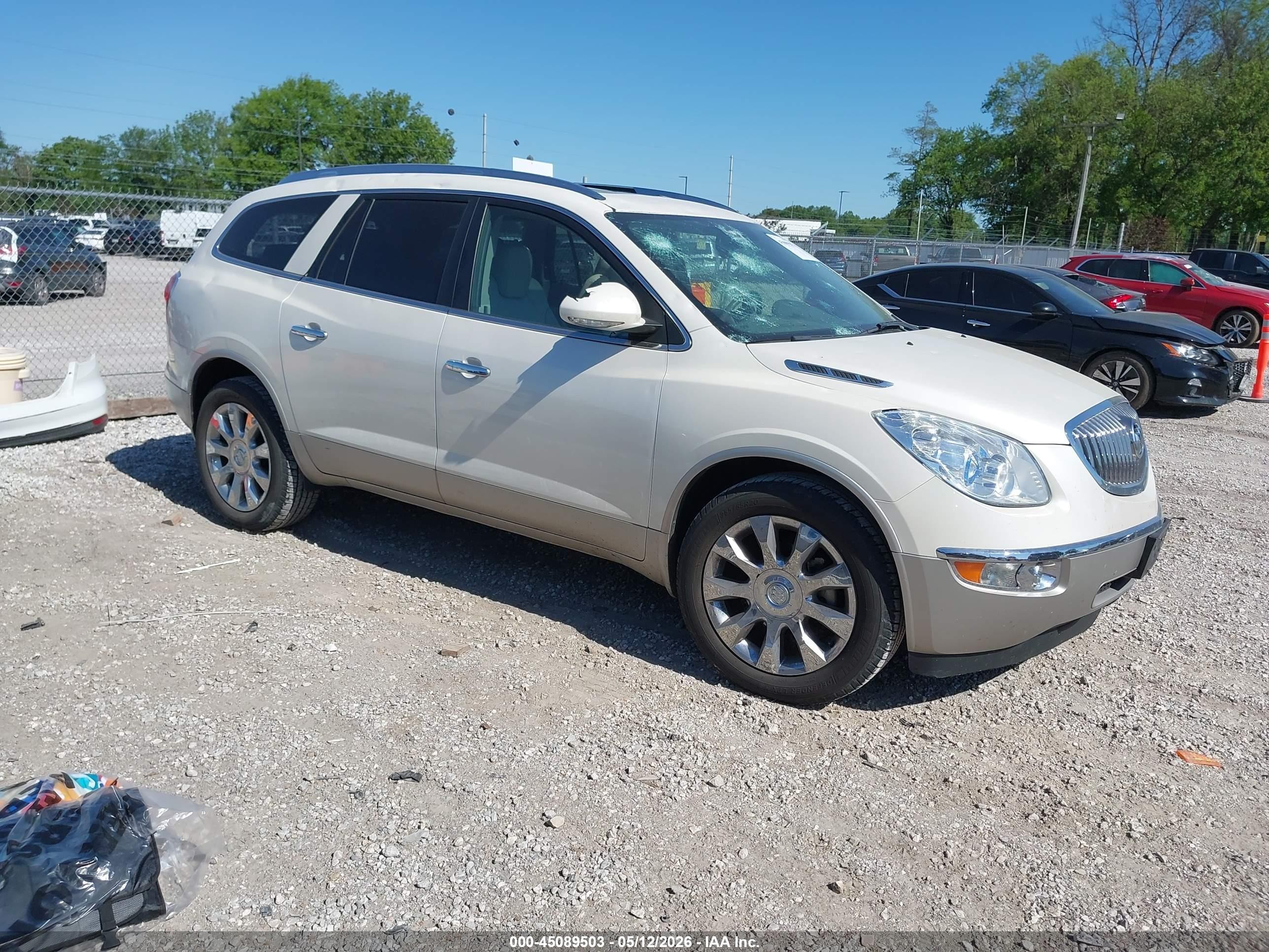 2011 Buick Enclave 2xl Cream vin: 5GAKVCED7BJ289643