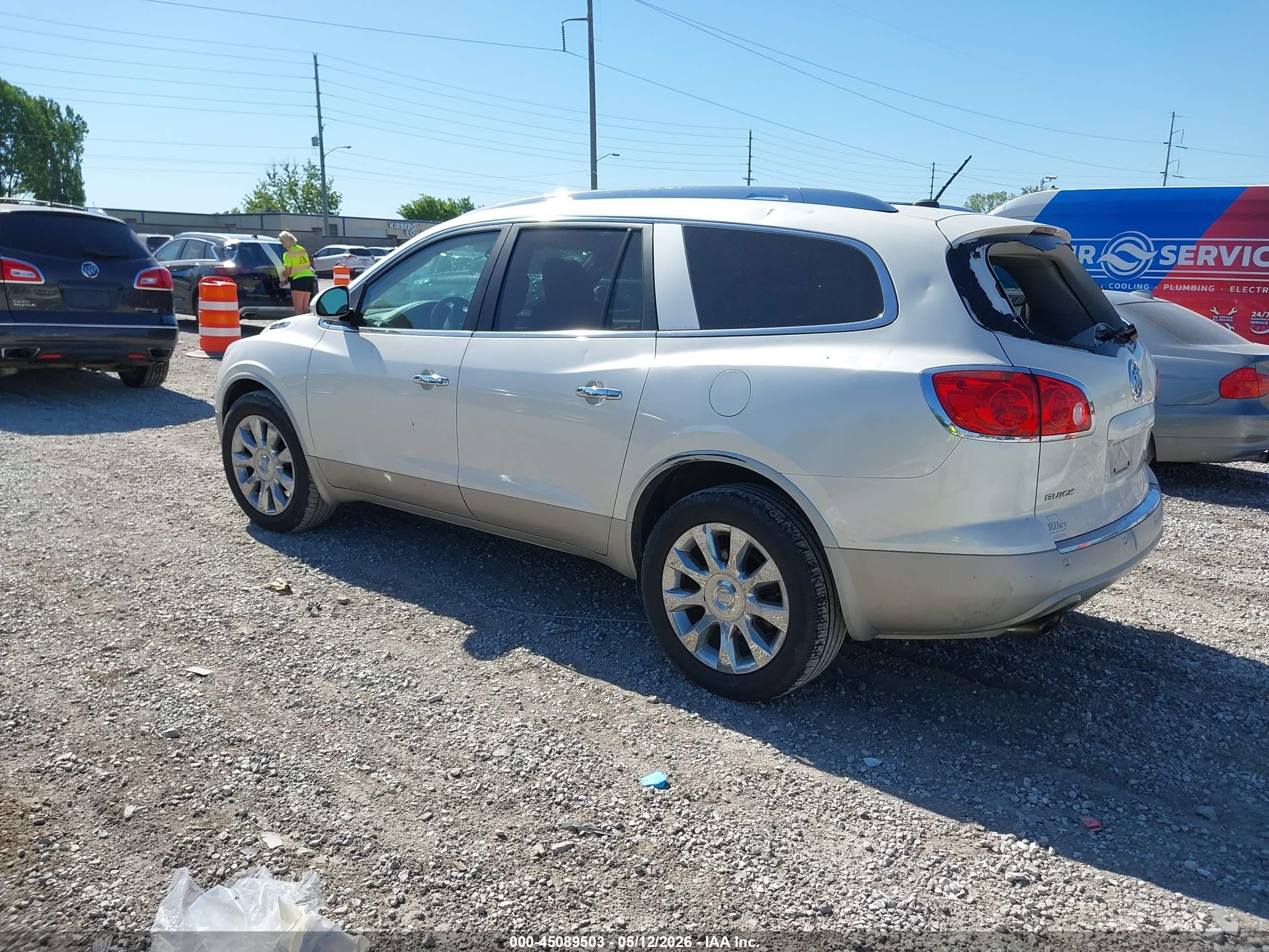 2011 Buick Enclave 2xl Cream vin: 5GAKVCED7BJ289643