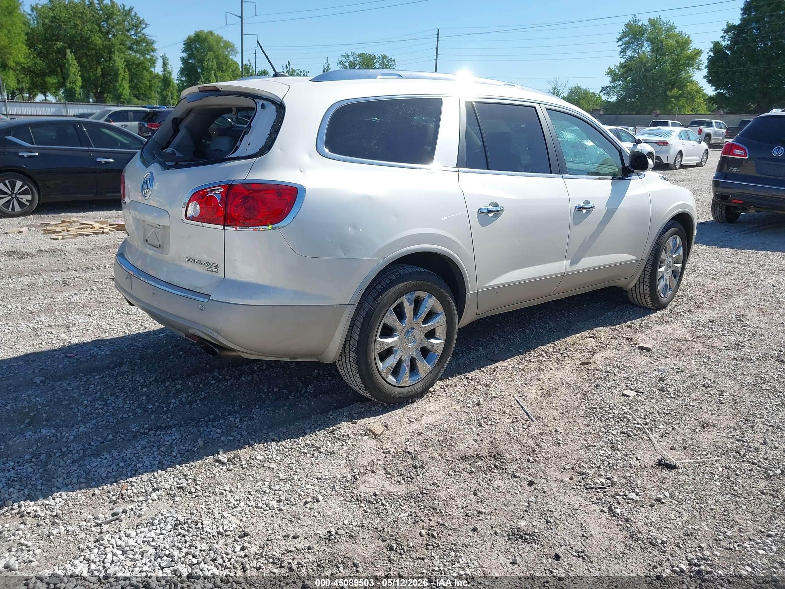 2011 Buick Enclave 2xl Cream vin: 5GAKVCED7BJ289643