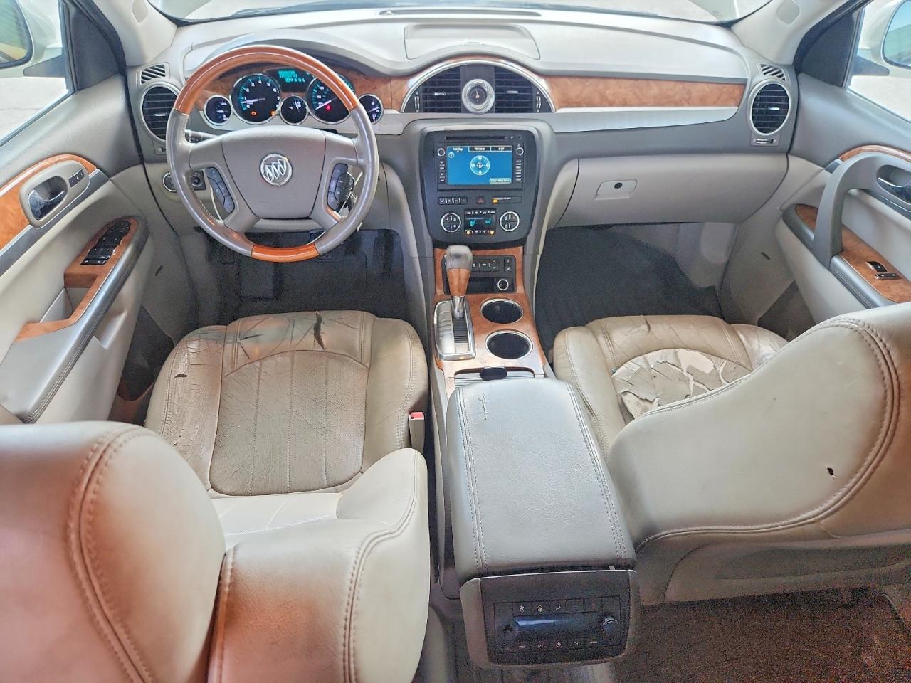 2011 Buick Enclave Cxl Белый vin: 5GAKVCED7BJ295829