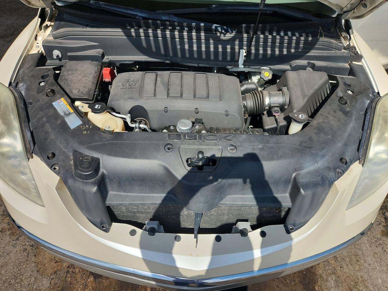 2011 Buick Enclave Cxl Белый vin: 5GAKVCED7BJ295829