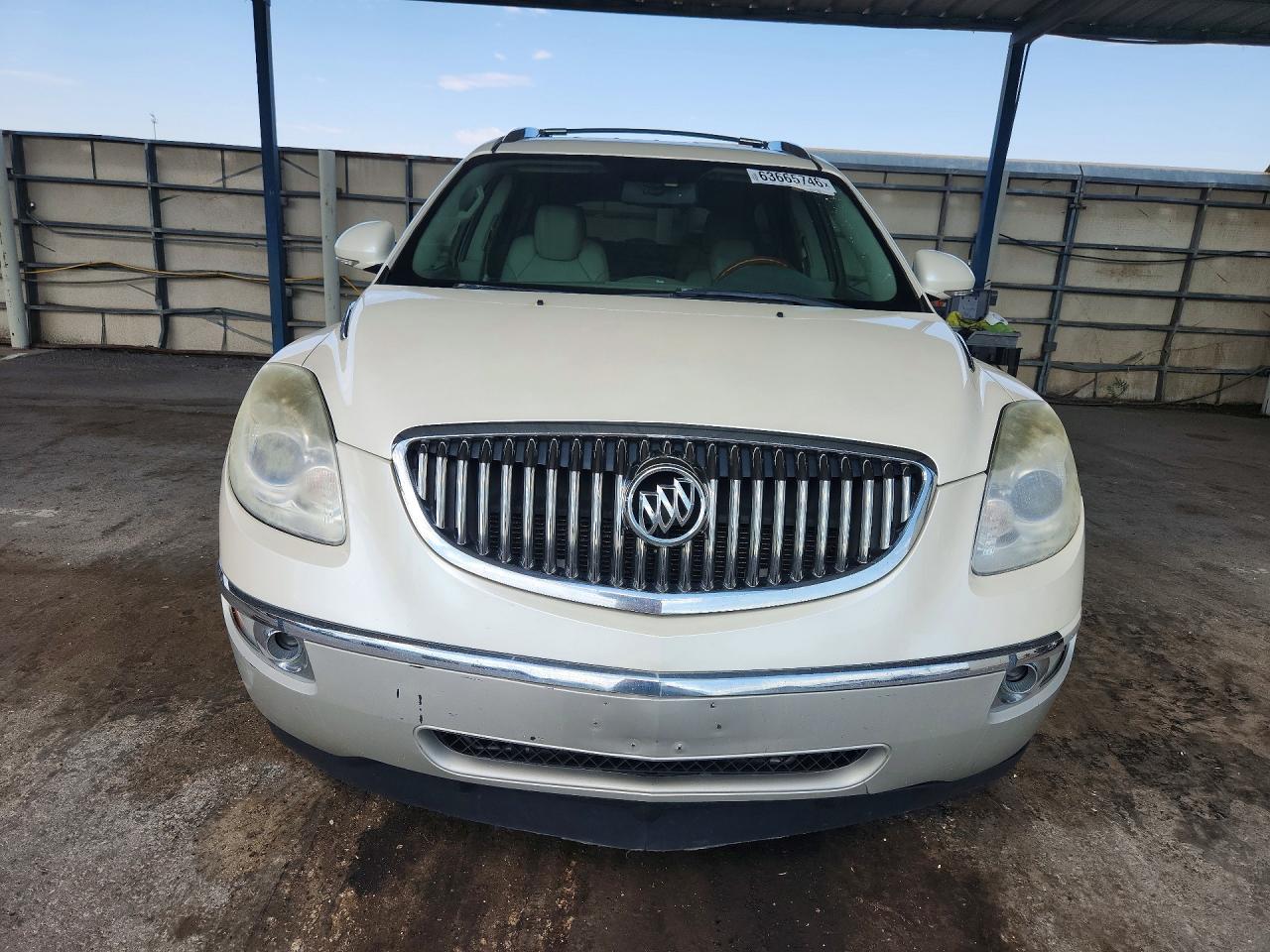 2011 Buick Enclave Cxl Белый vin: 5GAKVCED7BJ295829