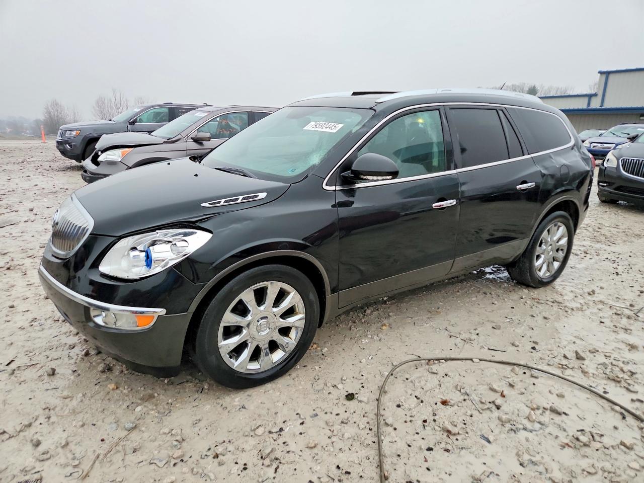 2011 Buick Enclave Cxl Черный vin: 5GAKVCED7BJ317845