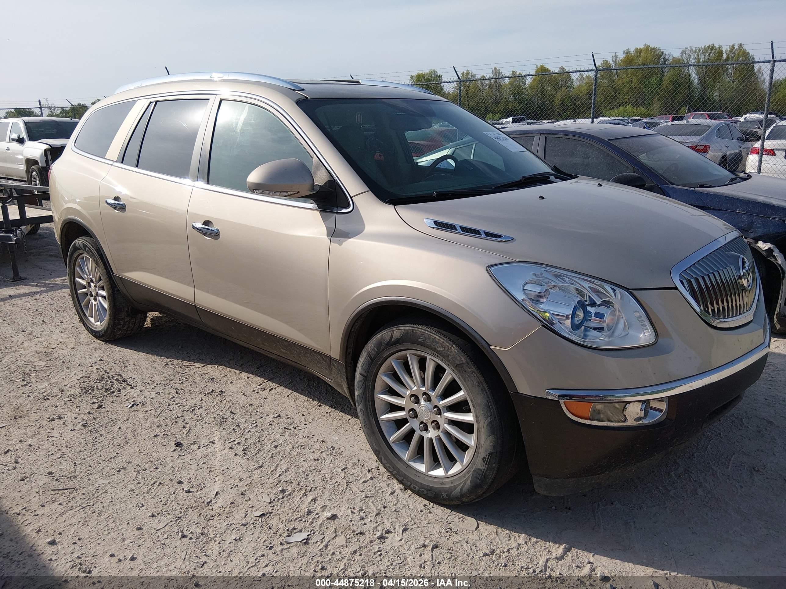 2012 Buick Enclave Leather Золотой vin: 5GAKVCED7CJ124192