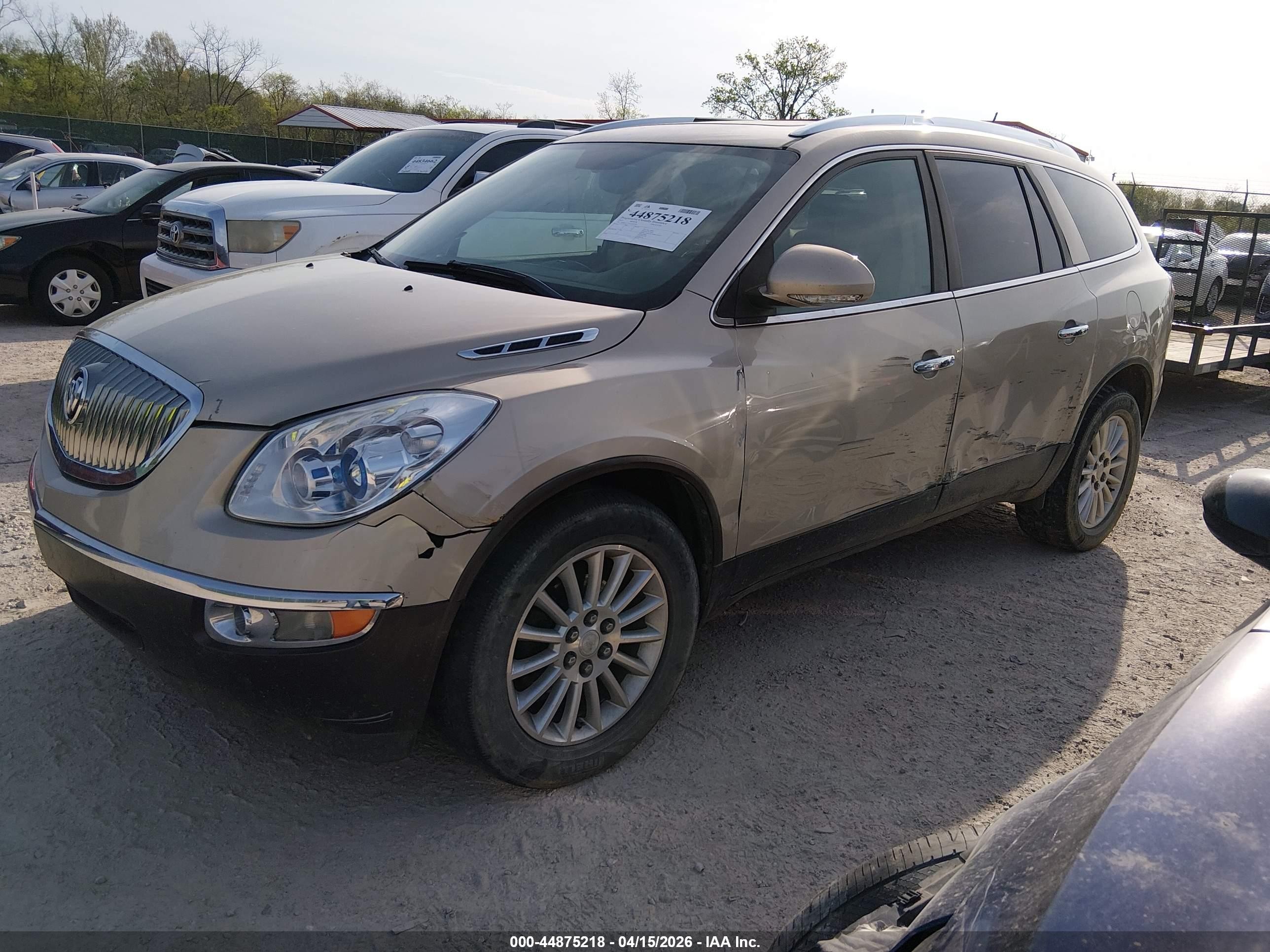 2012 Buick Enclave Leather Золотой vin: 5GAKVCED7CJ124192