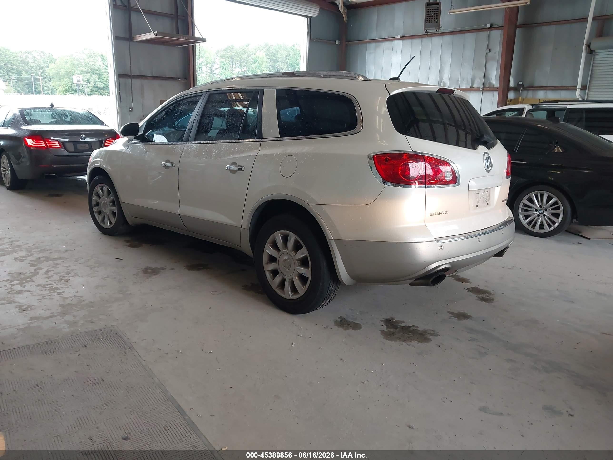 2012 Buick Enclave Leather White vin: 5GAKVCED7CJ322254