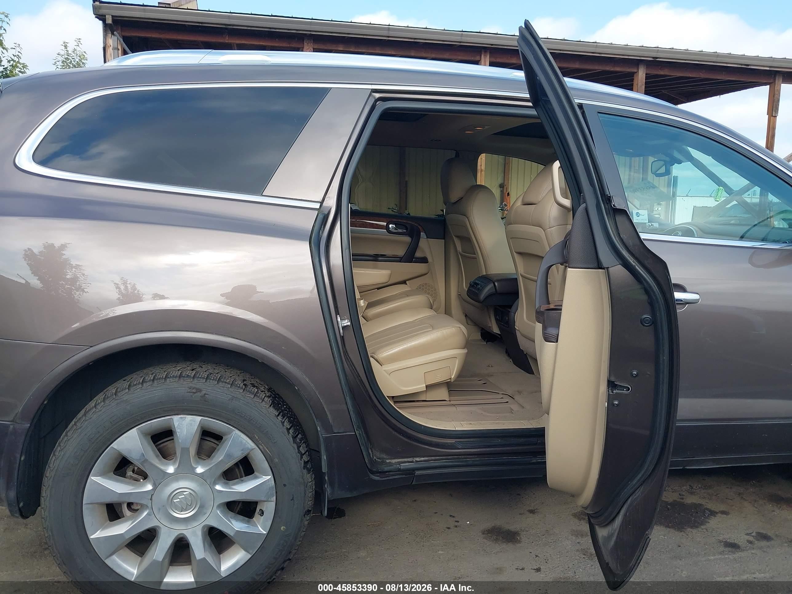 2011 Buick Enclave 2xl Burgundy vin: 5GAKVCED9BJ102709