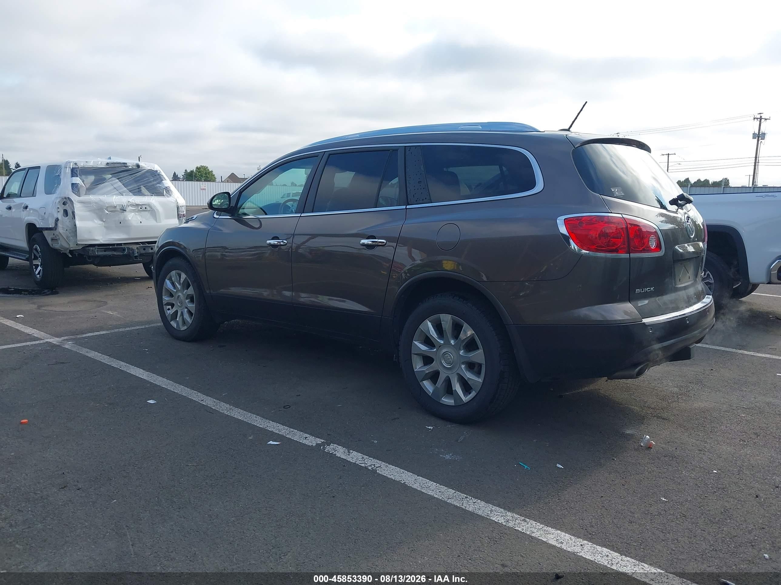 2011 Buick Enclave 2xl Burgundy vin: 5GAKVCED9BJ102709