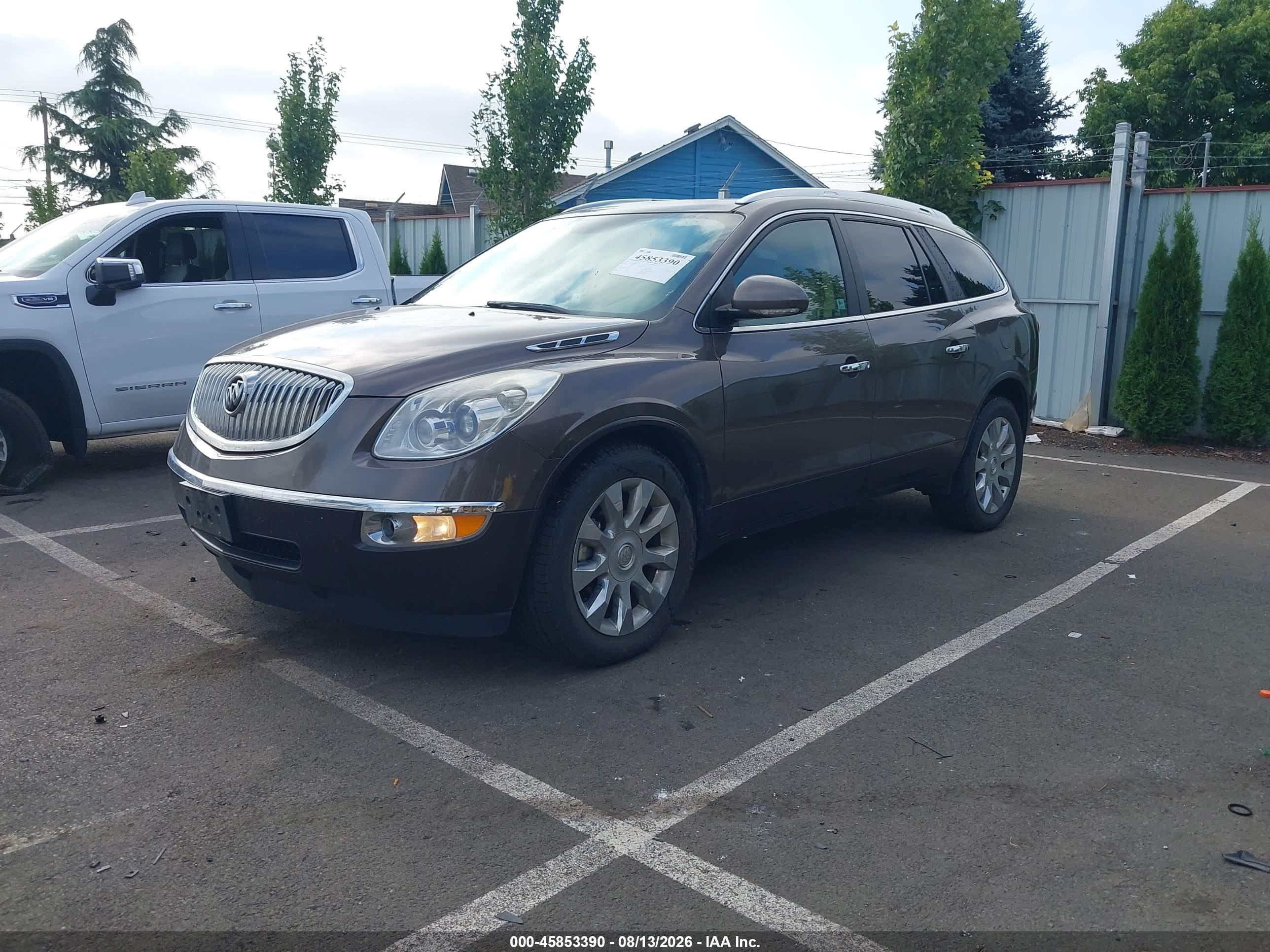 2011 Buick Enclave 2xl Burgundy vin: 5GAKVCED9BJ102709