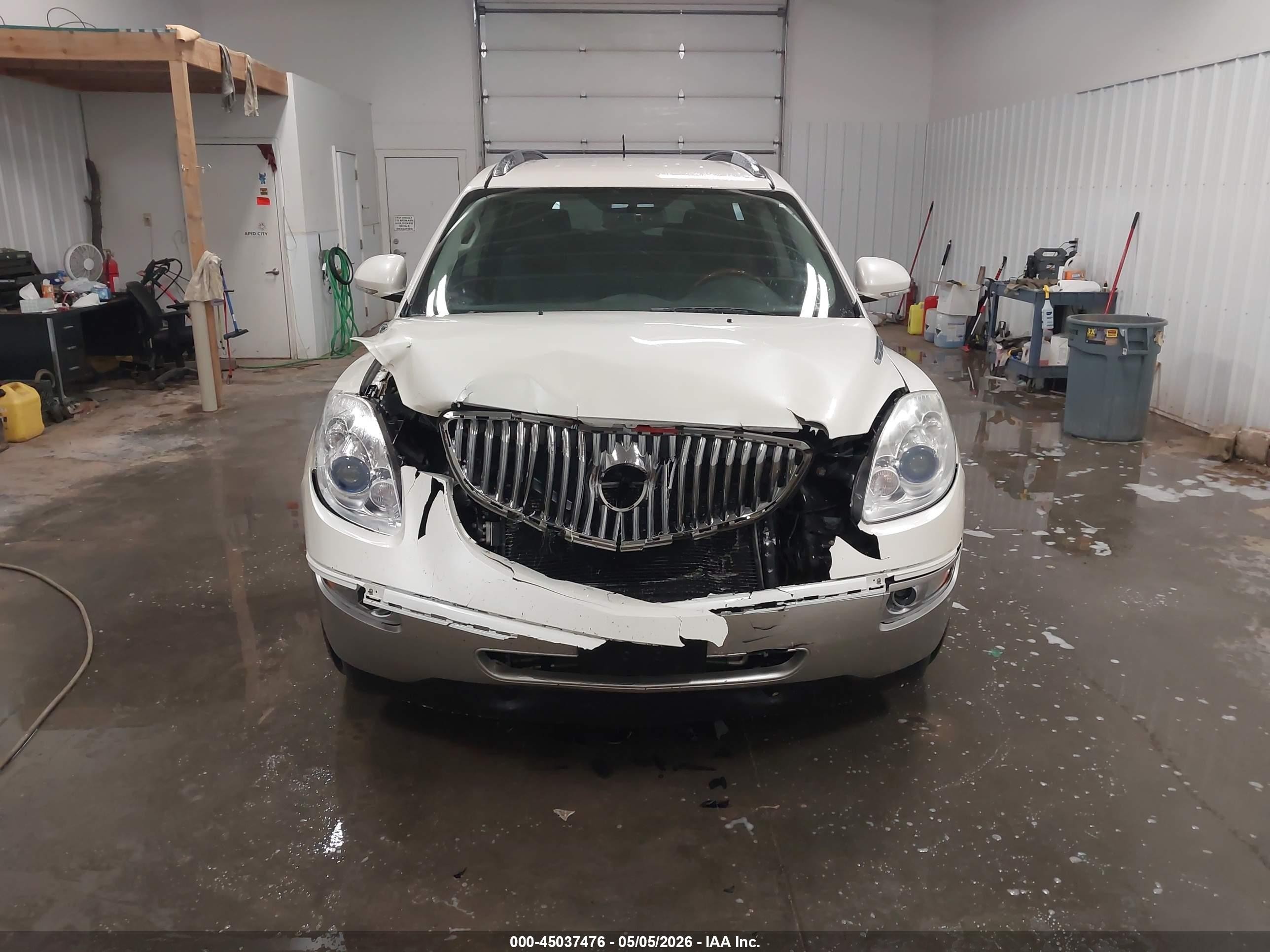 2012 Buick Enclave Leather White vin: 5GAKVCED9CJ107166
