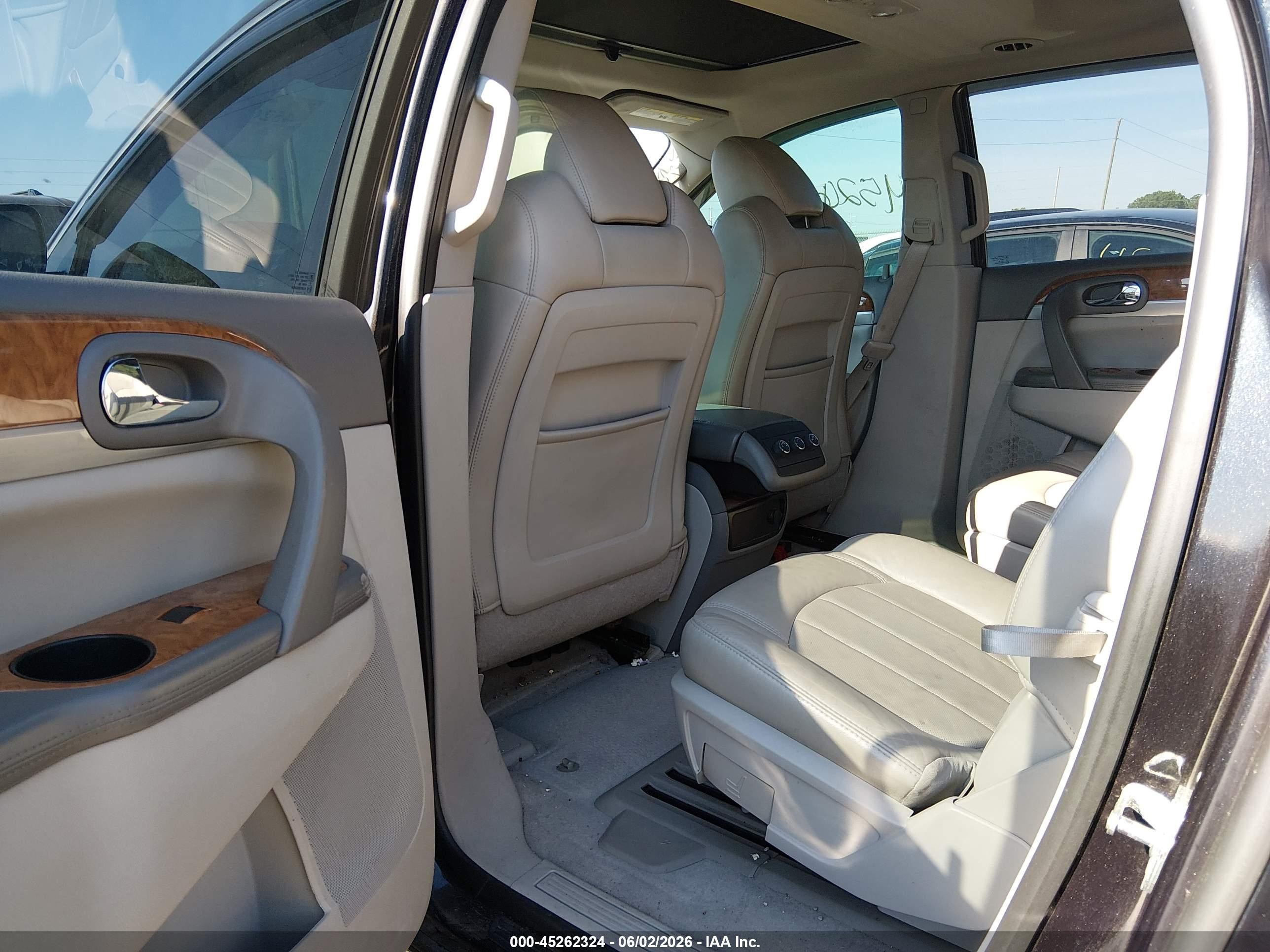 2012 Buick Enclave Leather Black vin: 5GAKVCED9CJ174172