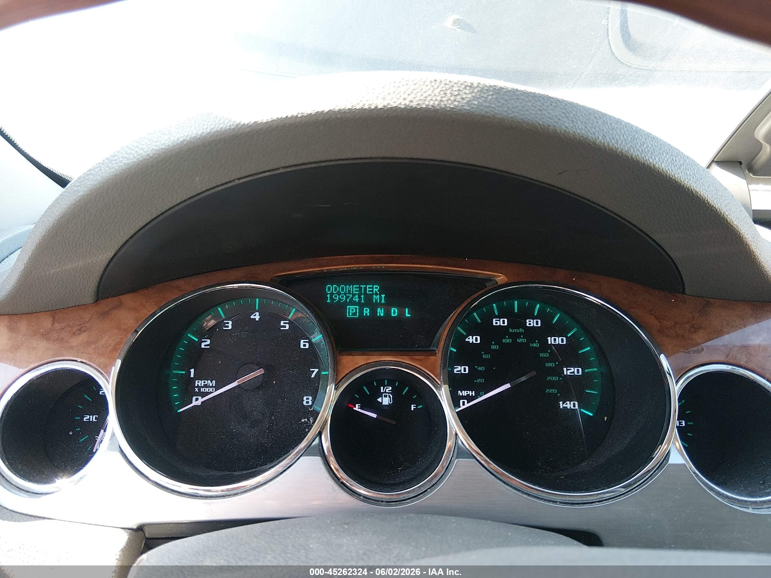 2012 Buick Enclave Leather Black vin: 5GAKVCED9CJ174172