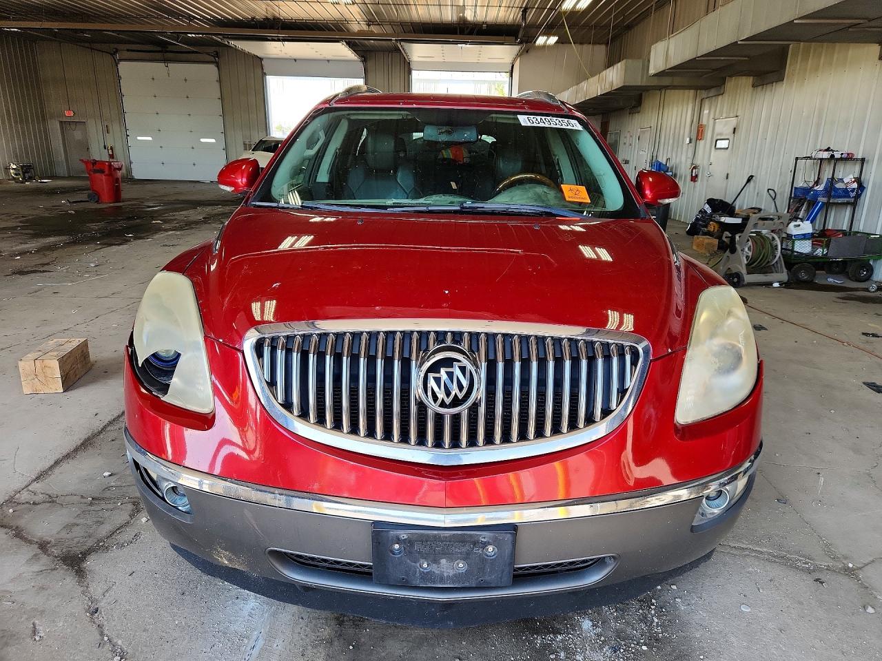 2012 Buick Enclave Red vin: 5GAKVCED9CJ370953