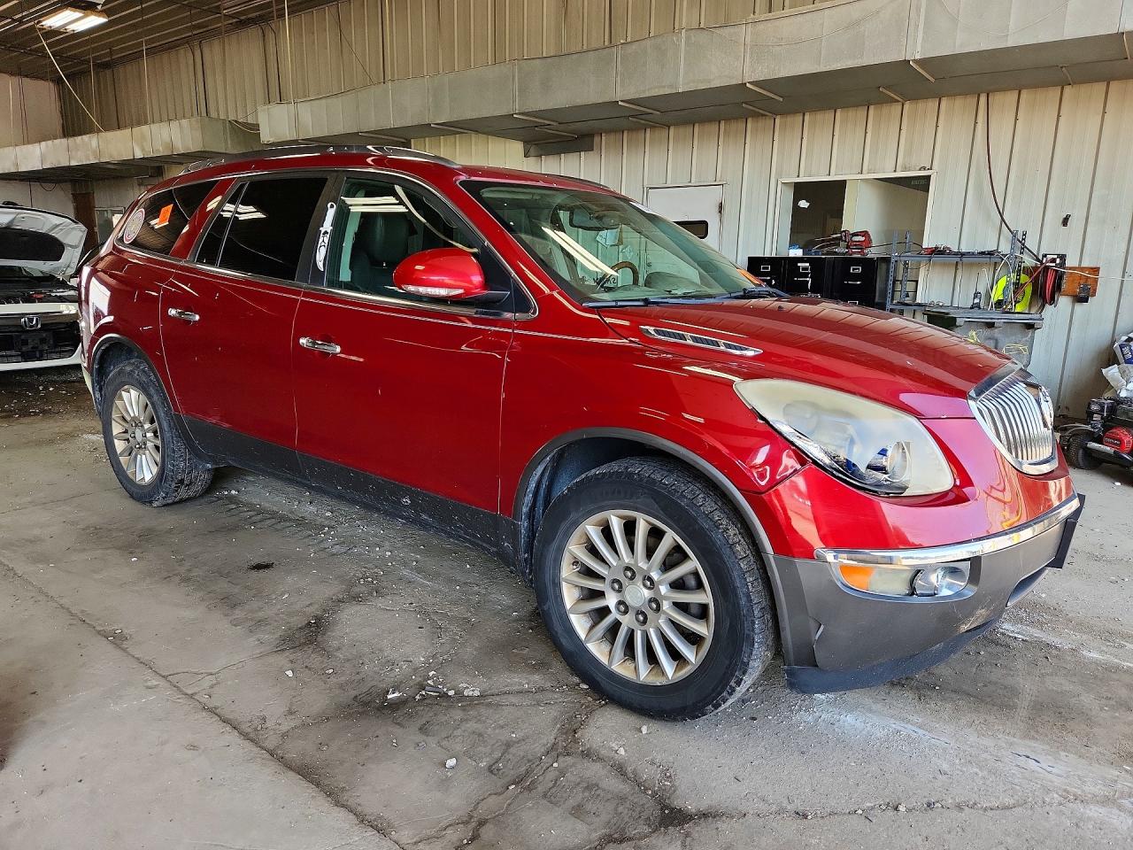 2012 Buick Enclave Red vin: 5GAKVCED9CJ370953