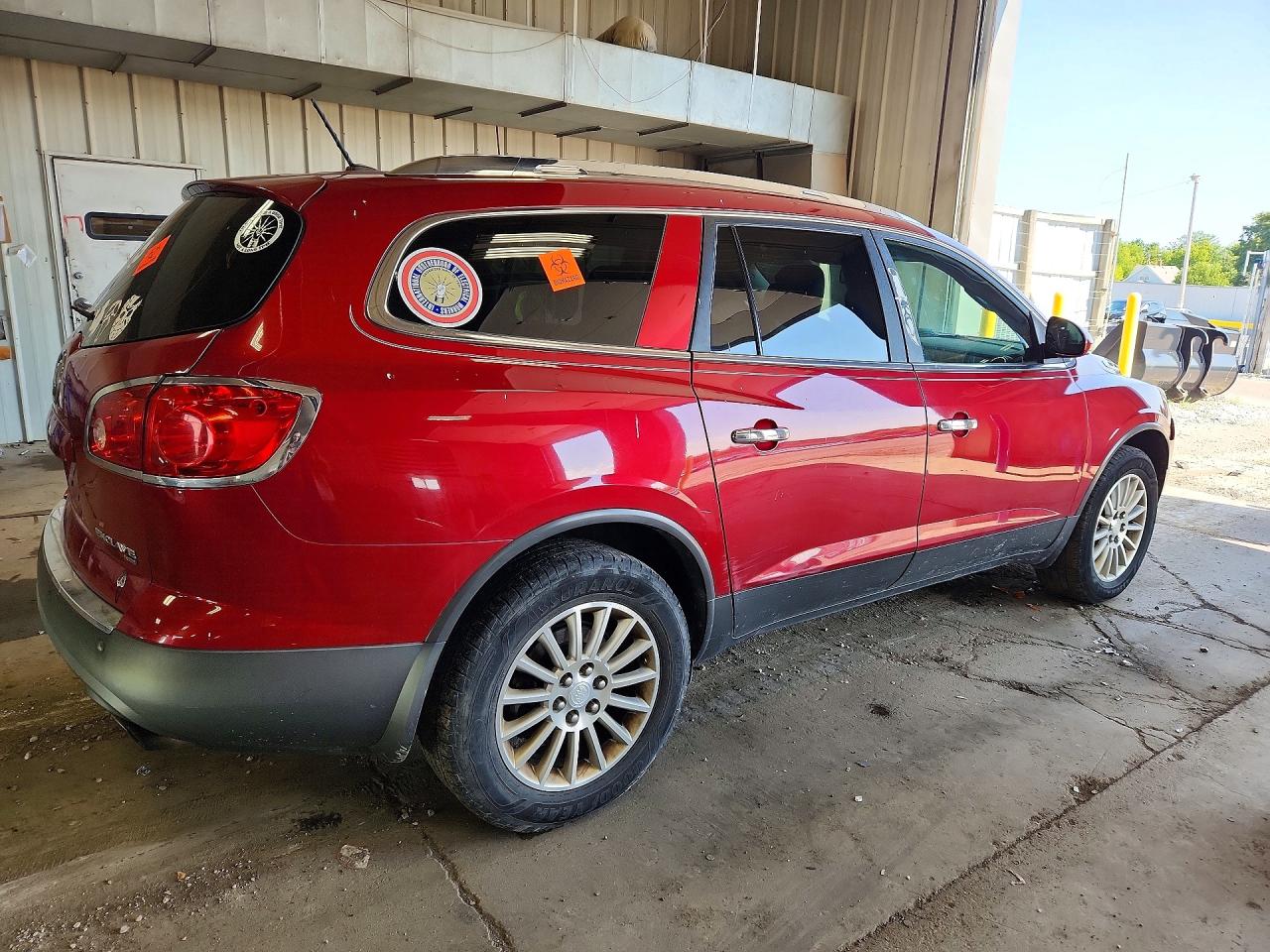 2012 Buick Enclave Red vin: 5GAKVCED9CJ370953
