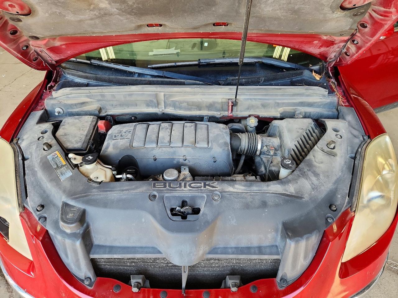 2012 Buick Enclave Red vin: 5GAKVCED9CJ370953