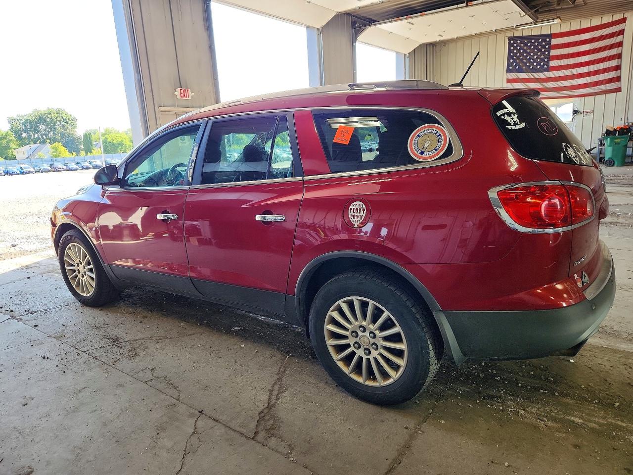 2012 Buick Enclave Red vin: 5GAKVCED9CJ370953