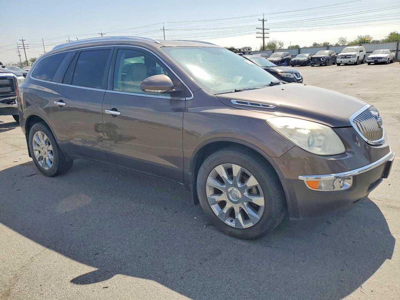 2011 Buick Enclave Cxl Brown vin: 5GAKVCEDXBJ302952