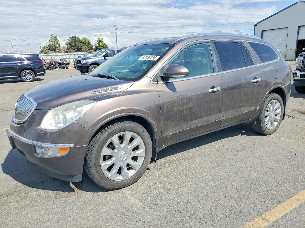 2011 Buick Enclave Cxl Brown vin: 5GAKVCEDXBJ302952