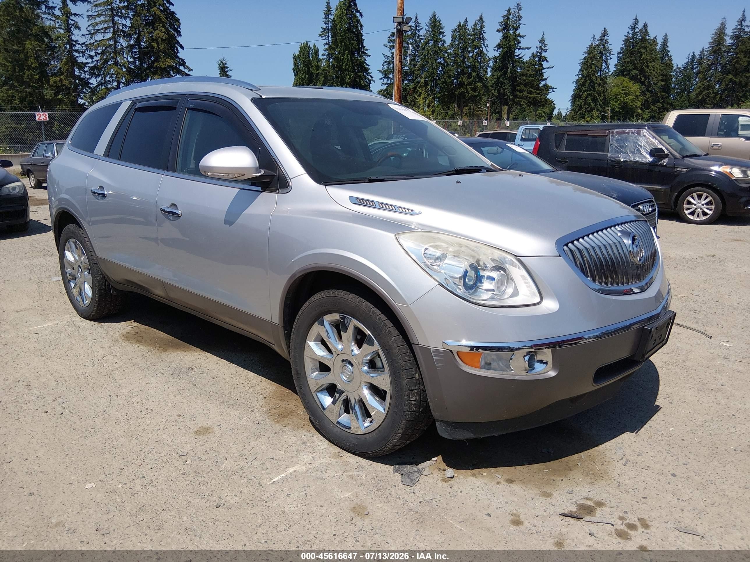 2011 Buick Enclave 2xl Silver vin: 5GAKVCEDXBJ315703