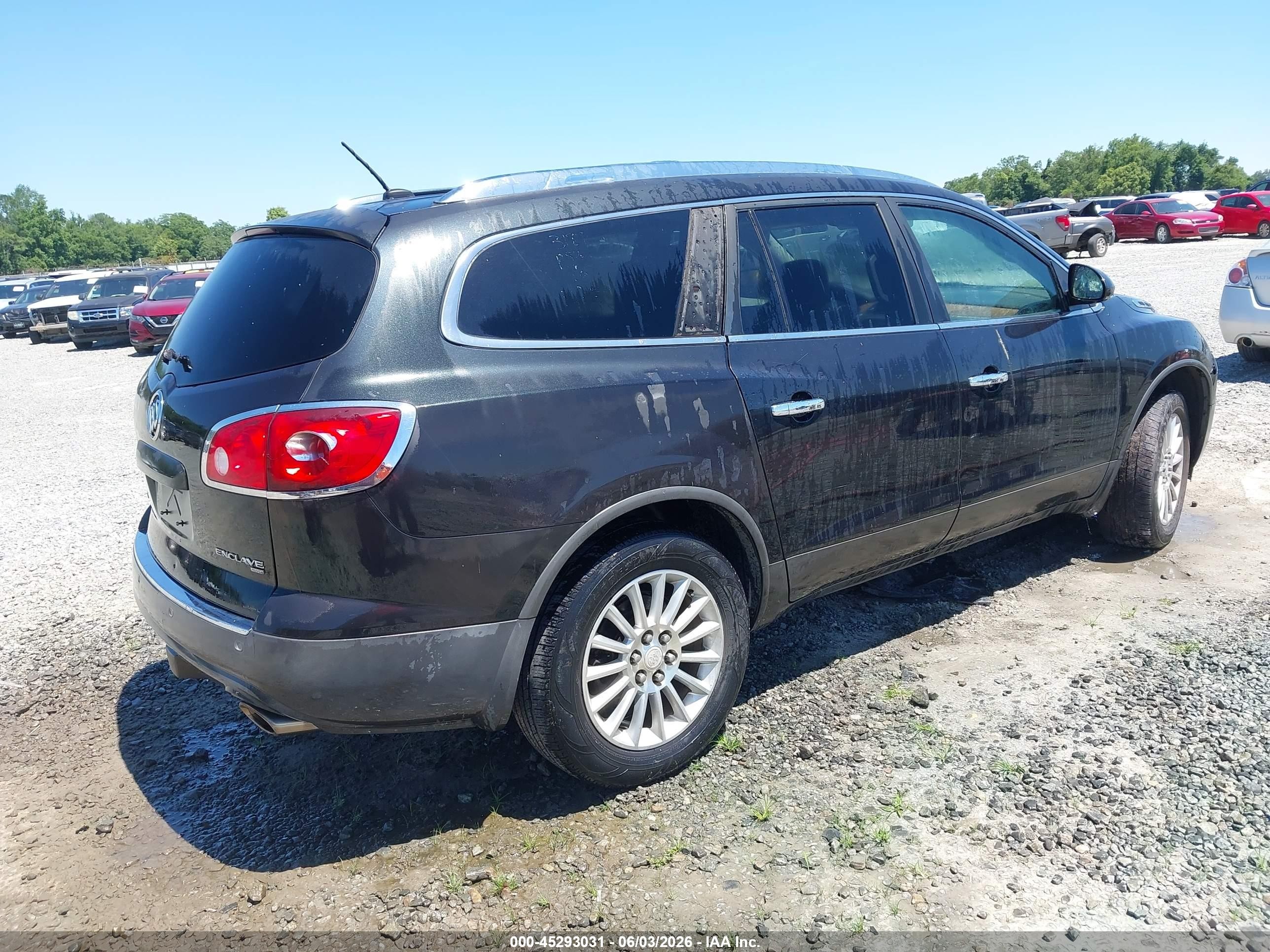 2012 Buick Enclave Leather Black vin: 5GAKVCEDXCJ115325