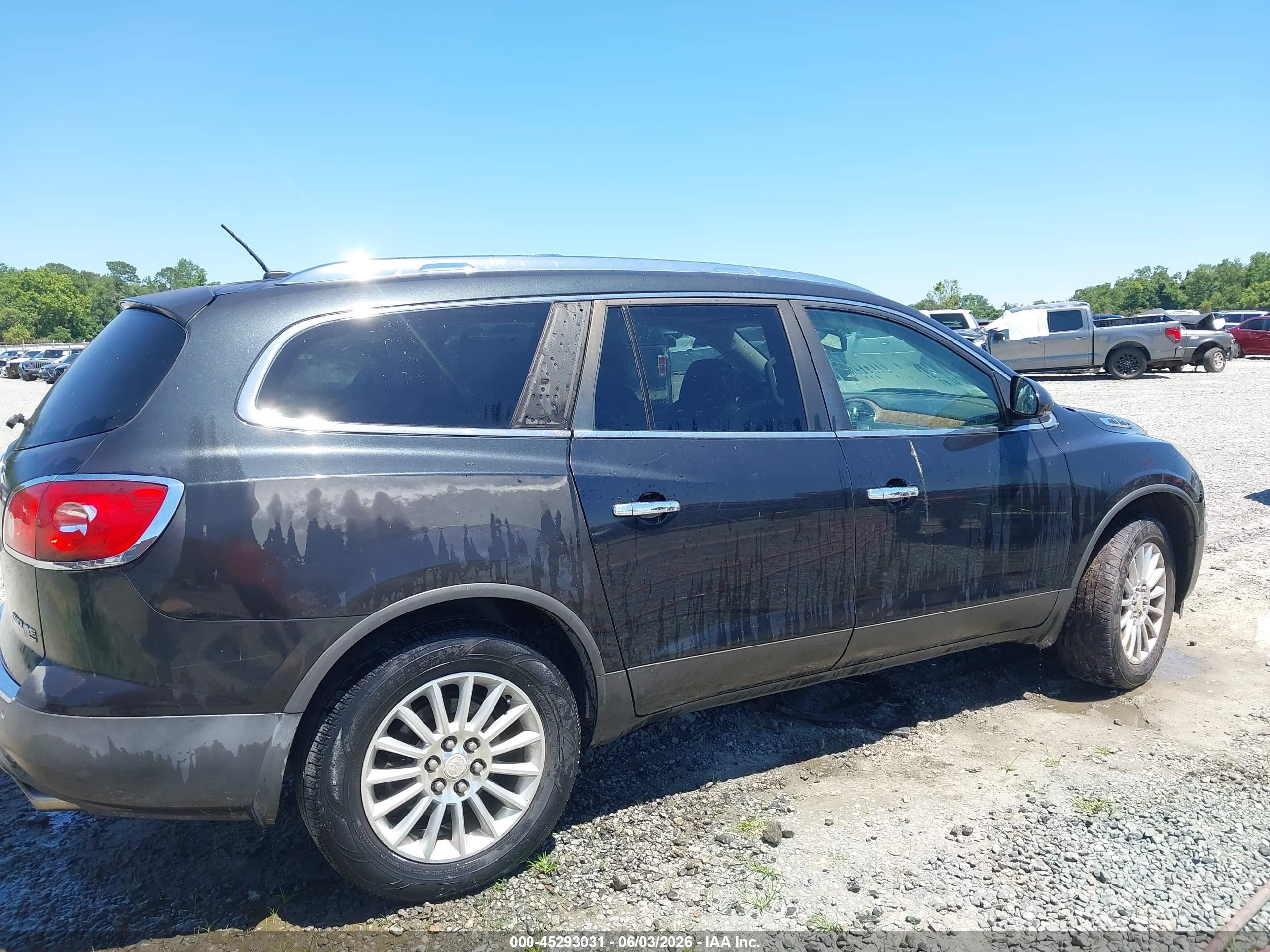 2012 Buick Enclave Leather Black vin: 5GAKVCEDXCJ115325