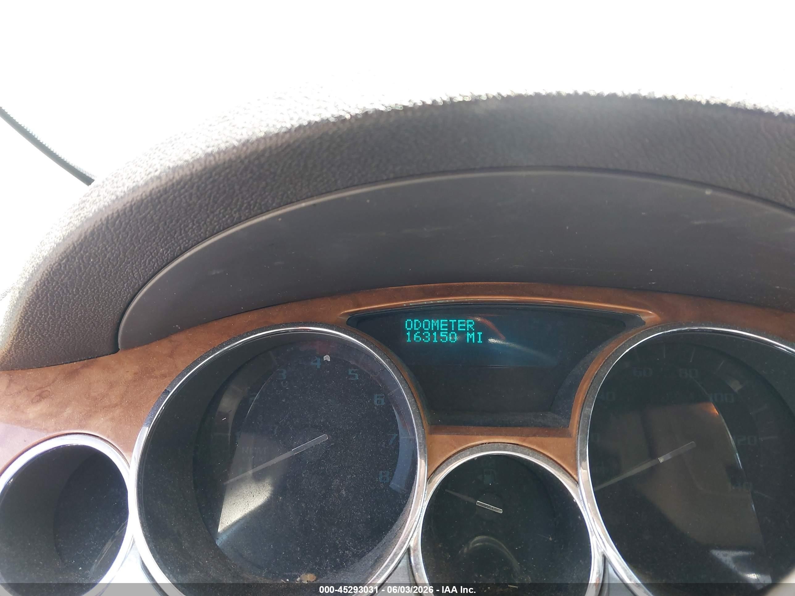 2012 Buick Enclave Leather Black vin: 5GAKVCEDXCJ115325