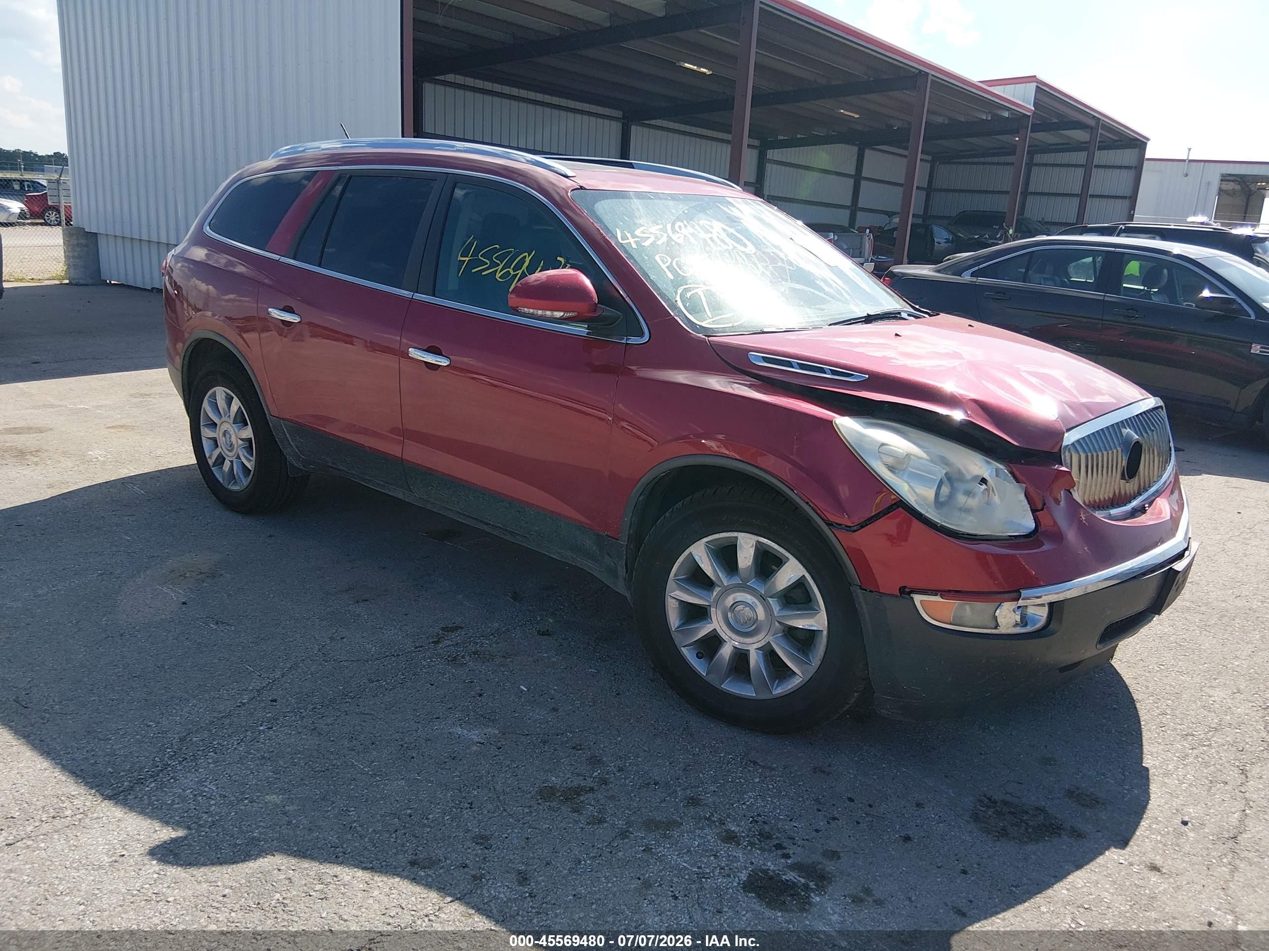 2012 Buick Enclave Leather Red vin: 5GAKVCEDXCJ131153