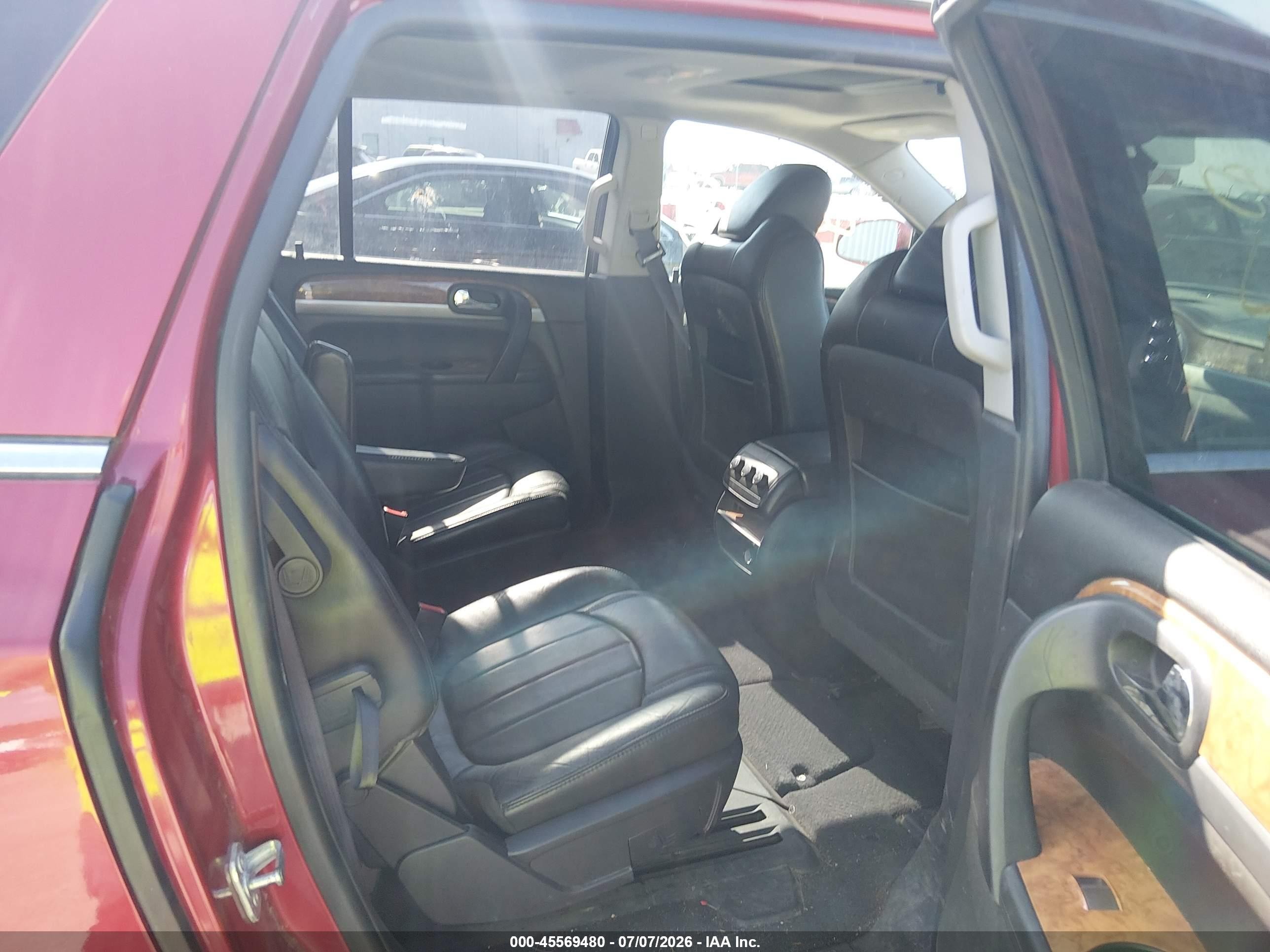 2012 Buick Enclave Leather Red vin: 5GAKVCEDXCJ131153