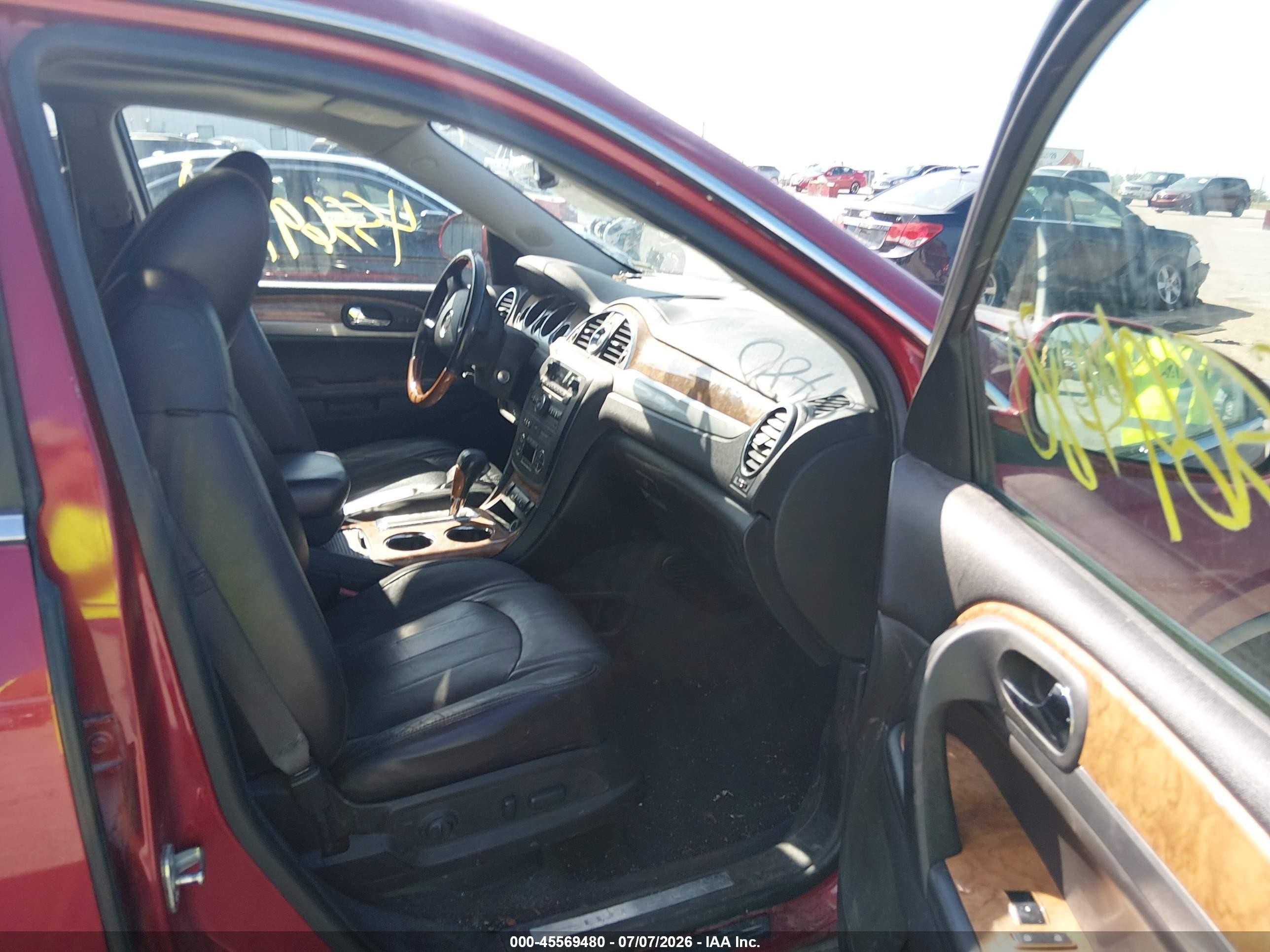 2012 Buick Enclave Leather Red vin: 5GAKVCEDXCJ131153