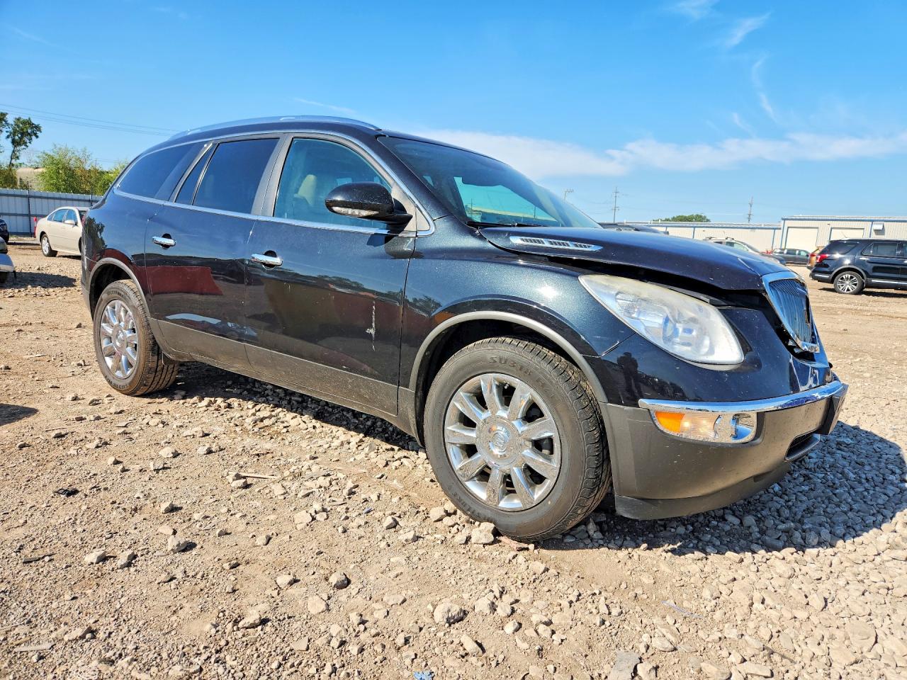 2012 Buick Enclave Black vin: 5GAKVCEDXCJ176366