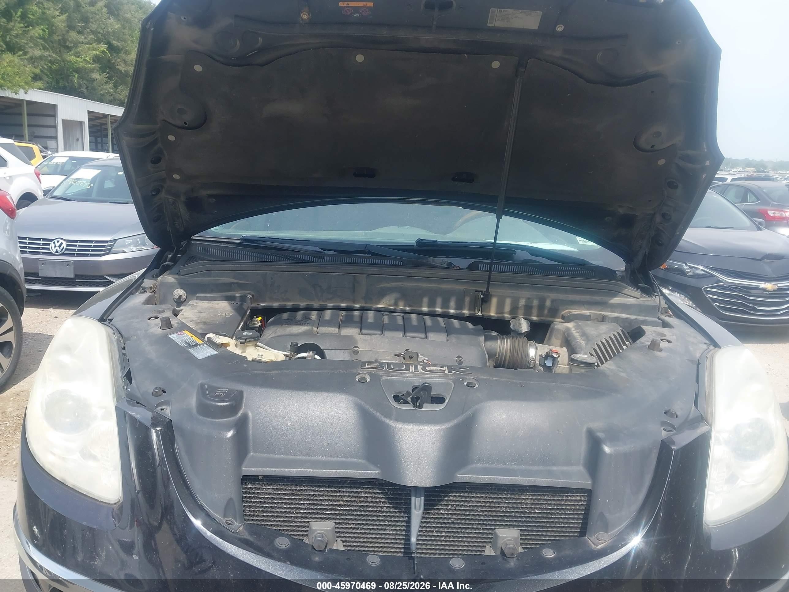 2012 Buick Enclave Leather Black vin: 5GAKVCEDXCJ203274