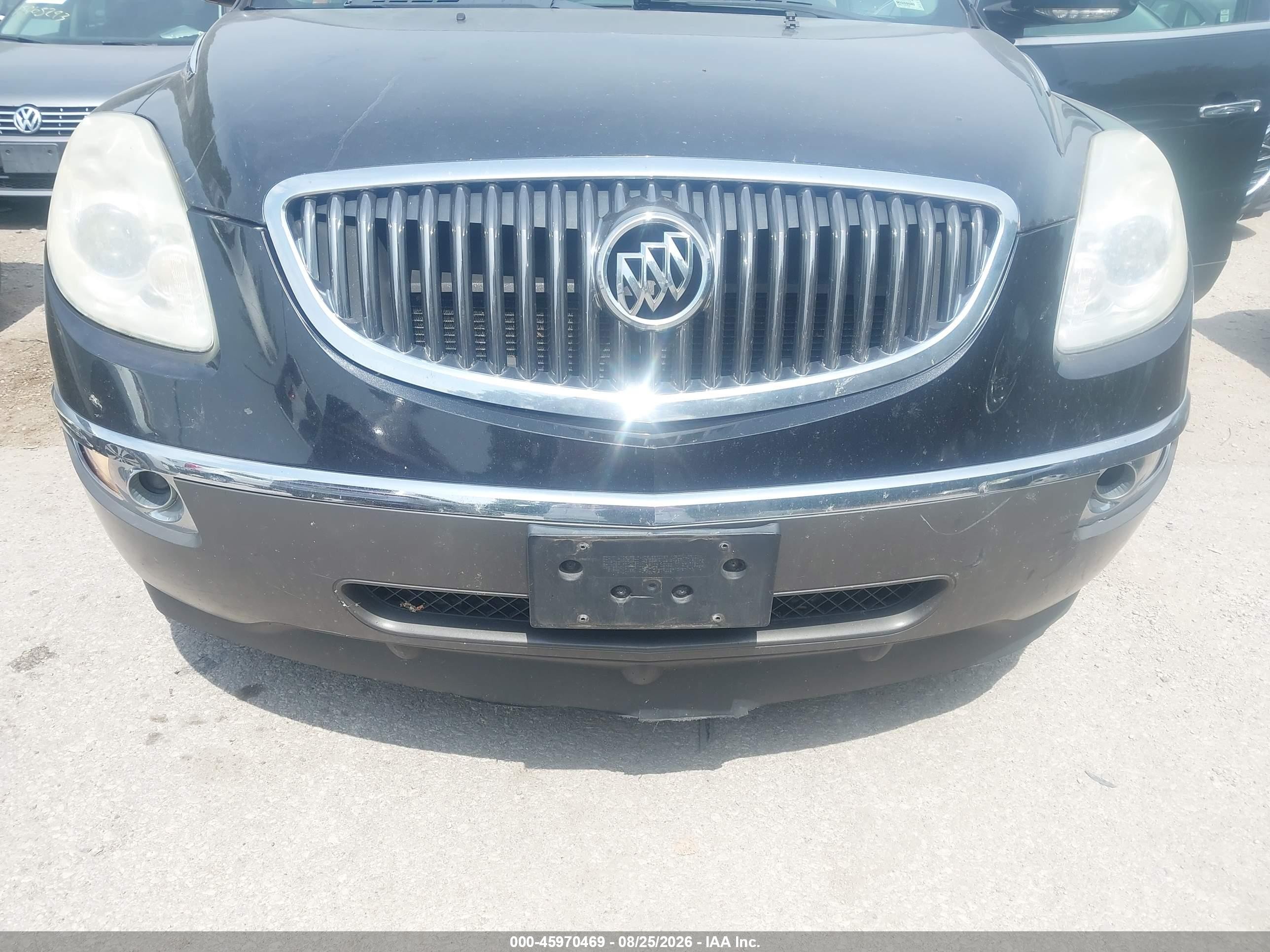 2012 Buick Enclave Leather Black vin: 5GAKVCEDXCJ203274