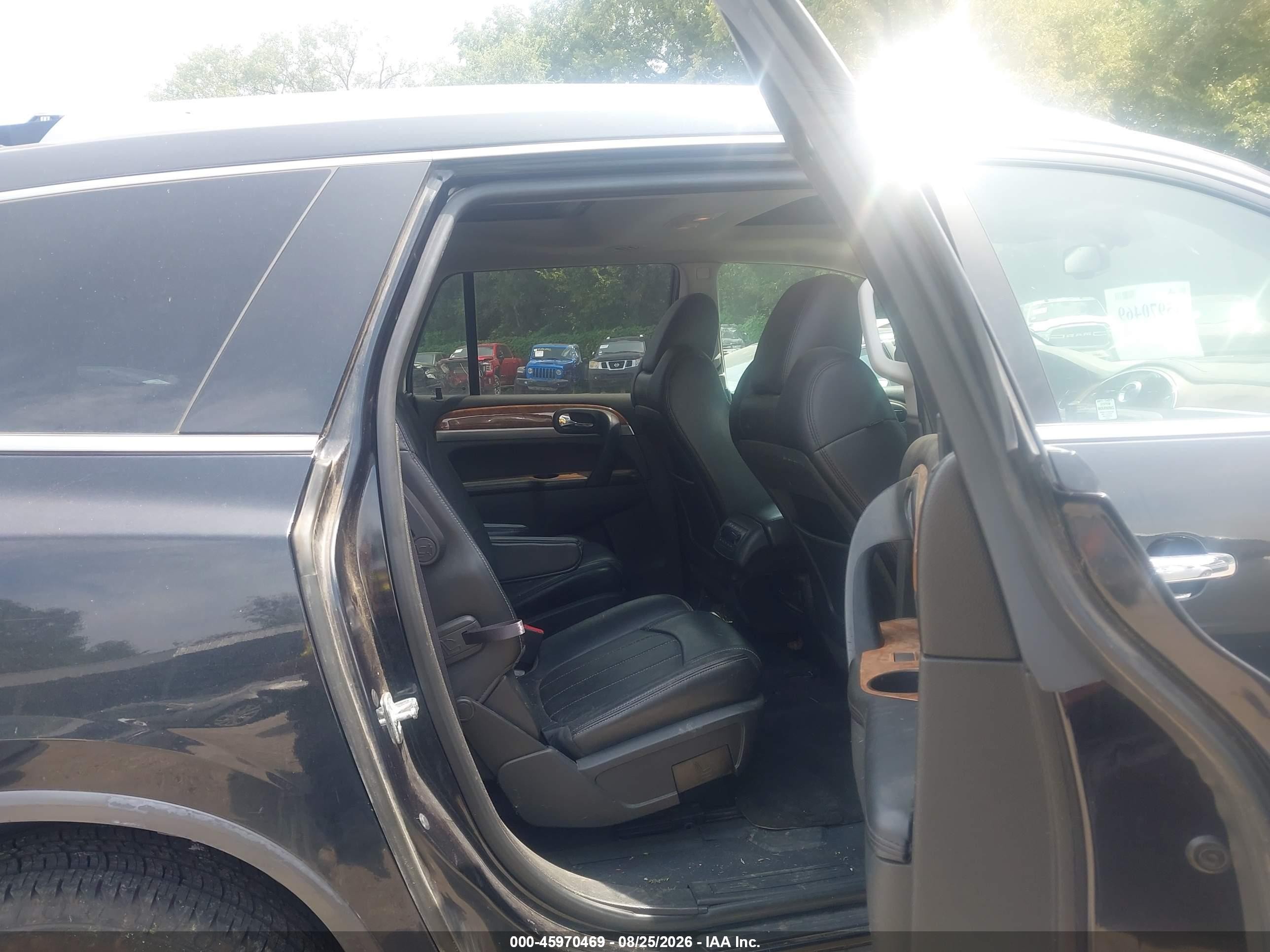 2012 Buick Enclave Leather Black vin: 5GAKVCEDXCJ203274
