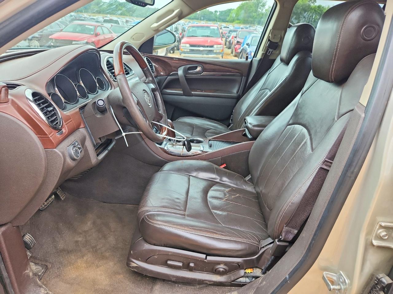 2013 Buick Enclave Beige vin: 5GAKVCKD0DJ189326