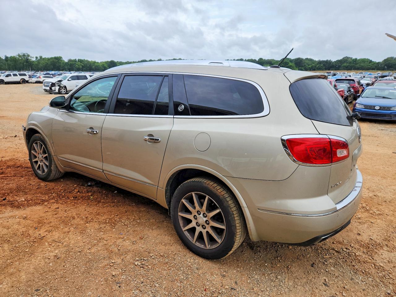 2013 Buick Enclave Beige vin: 5GAKVCKD0DJ189326