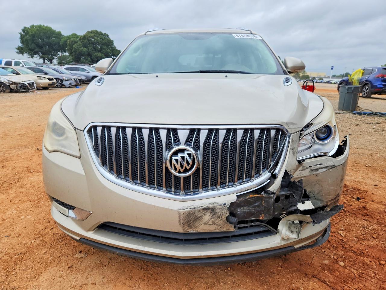 2013 Buick Enclave Beige vin: 5GAKVCKD0DJ189326