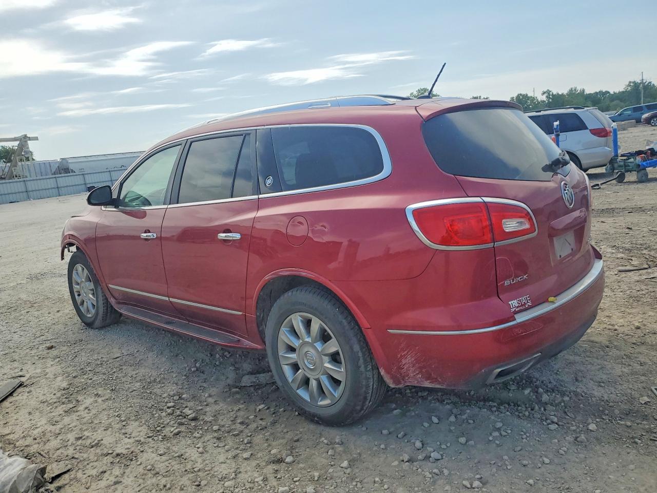 2014 Buick Enclave Красный vin: 5GAKVCKD0EJ162581