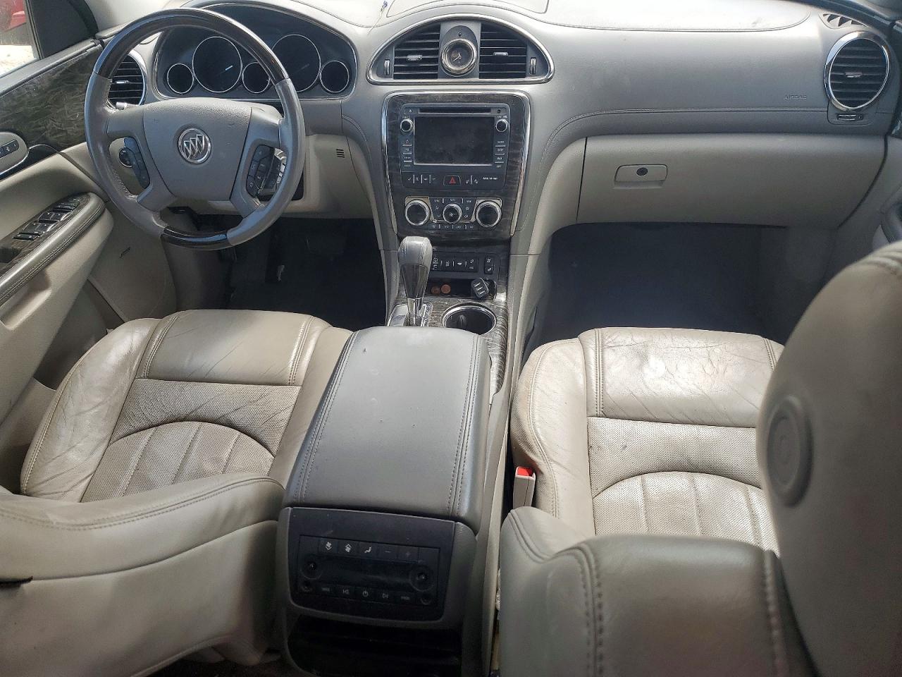 2014 Buick Enclave Красный vin: 5GAKVCKD0EJ162581