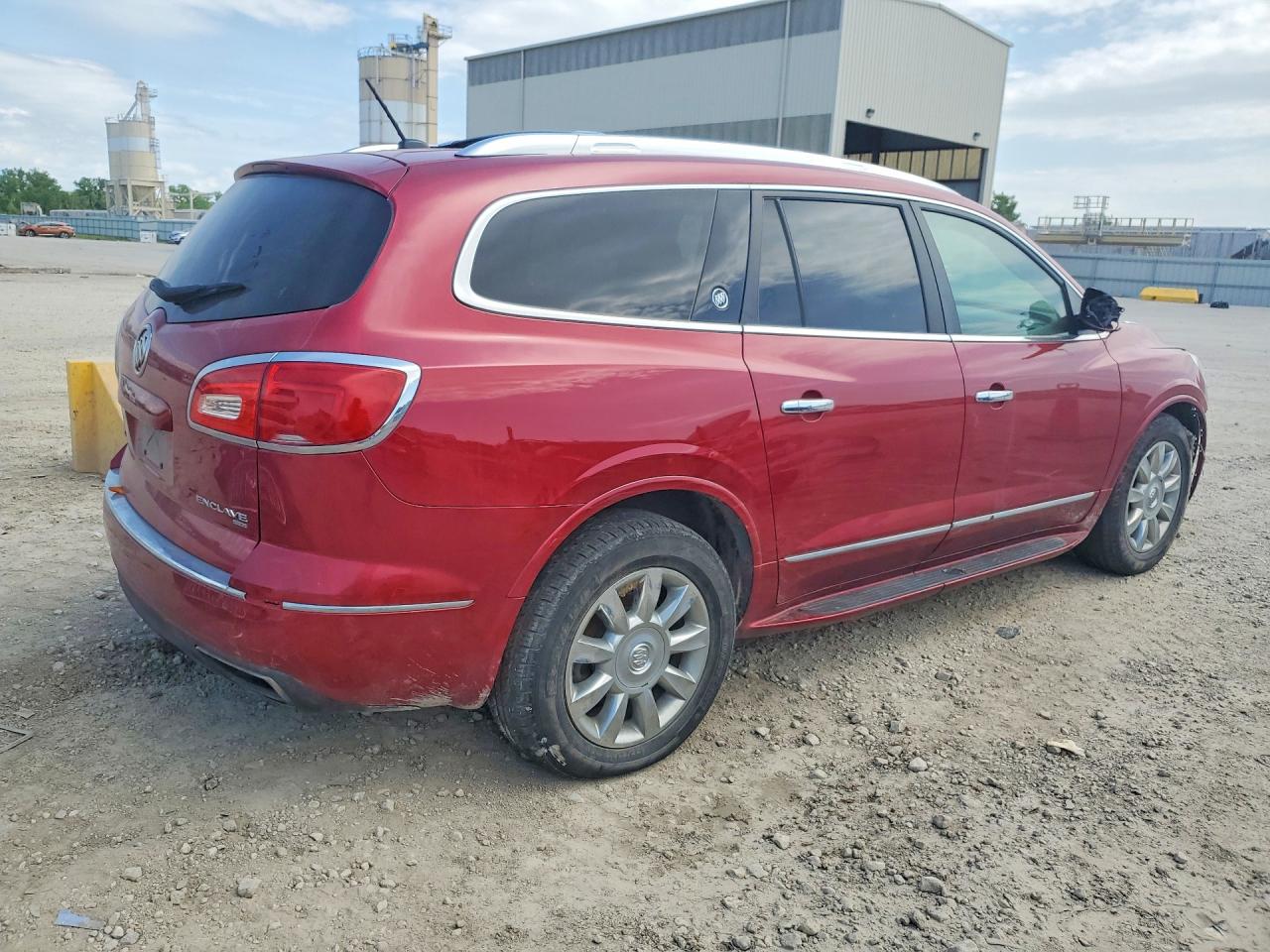 2014 Buick Enclave Красный vin: 5GAKVCKD0EJ162581